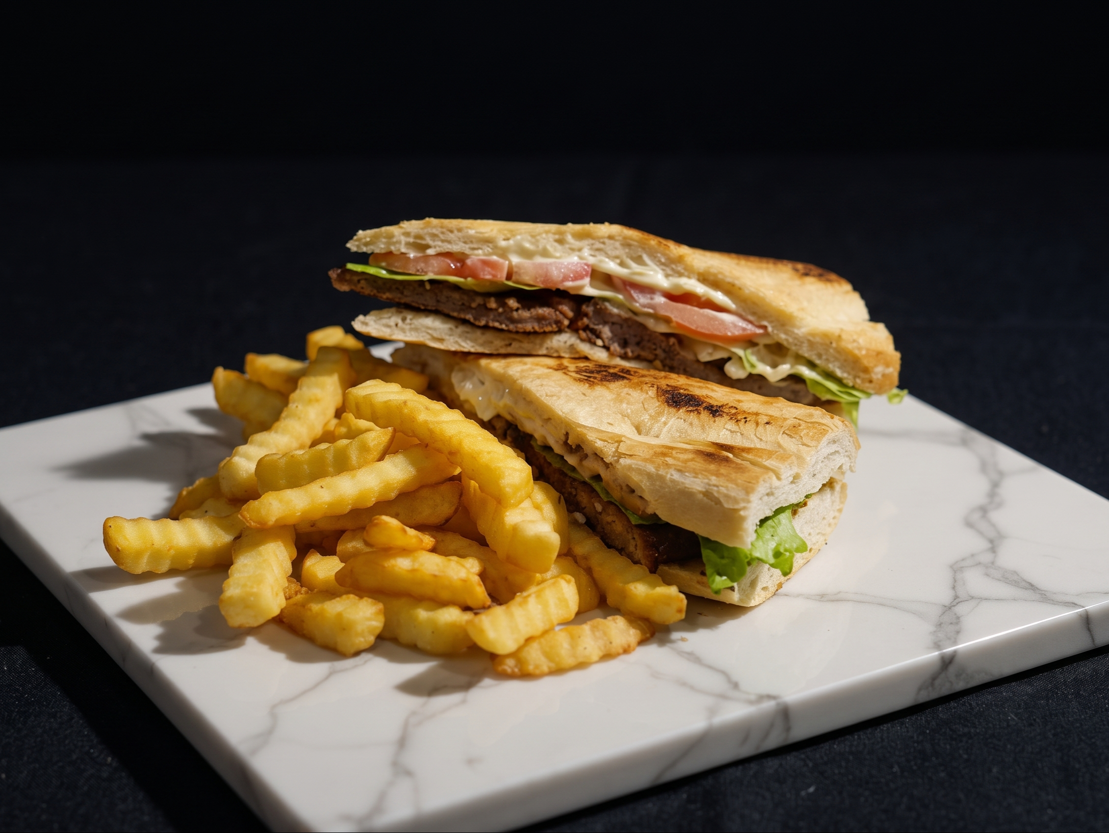 Breaded Steak Sandwich