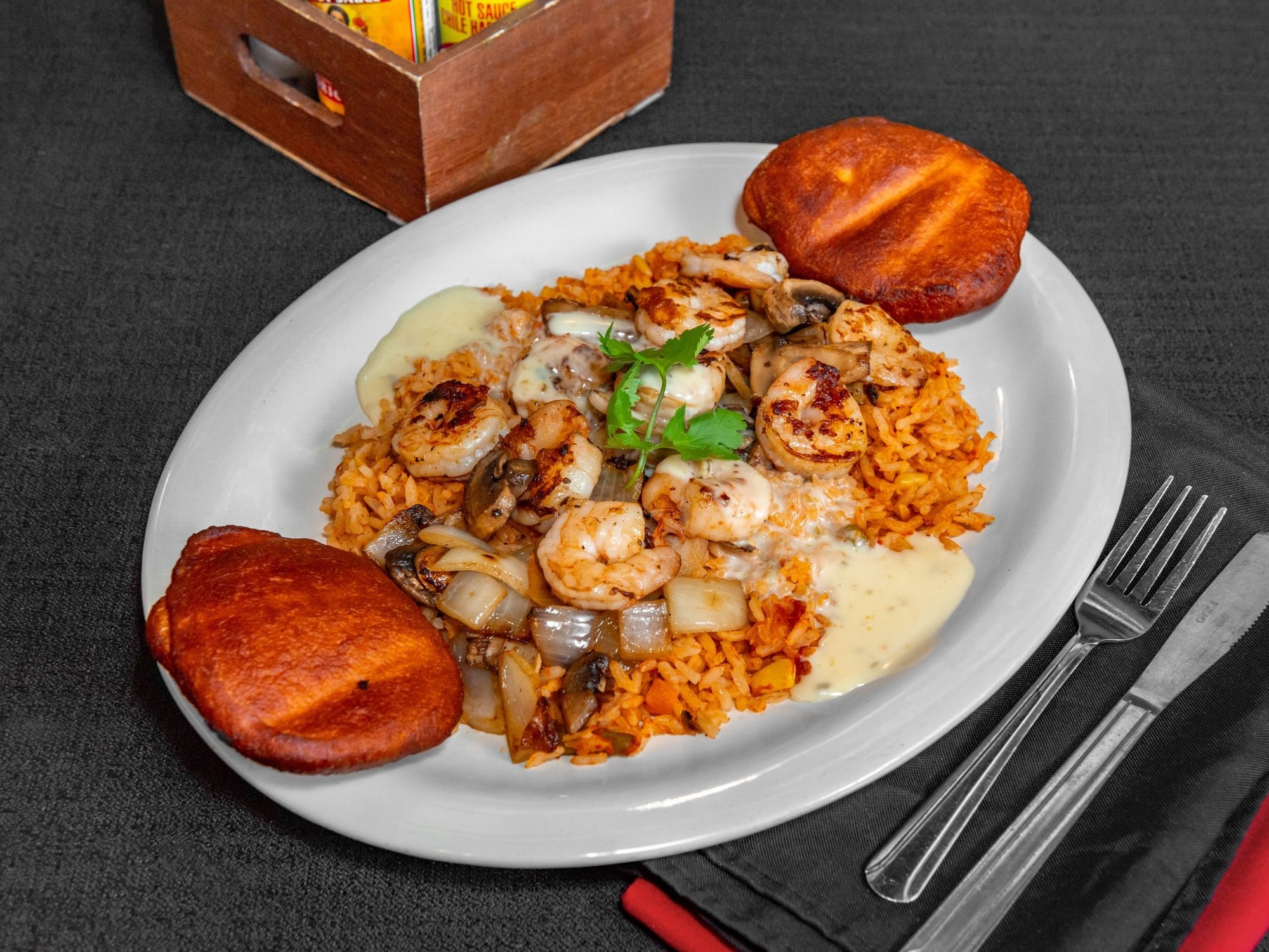 Shrimp Veracruz
