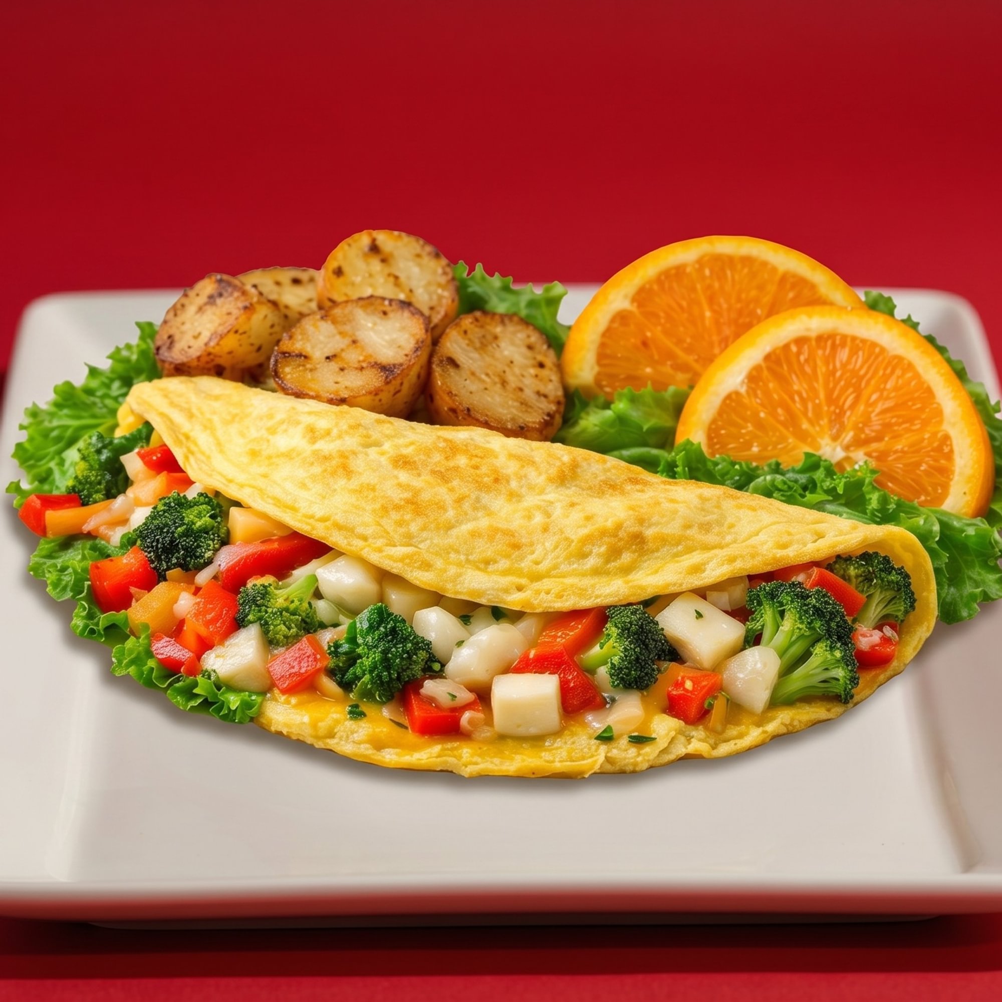 Vegetarian Omelette