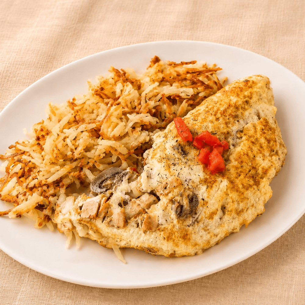 Turkey Egg-White Omelette