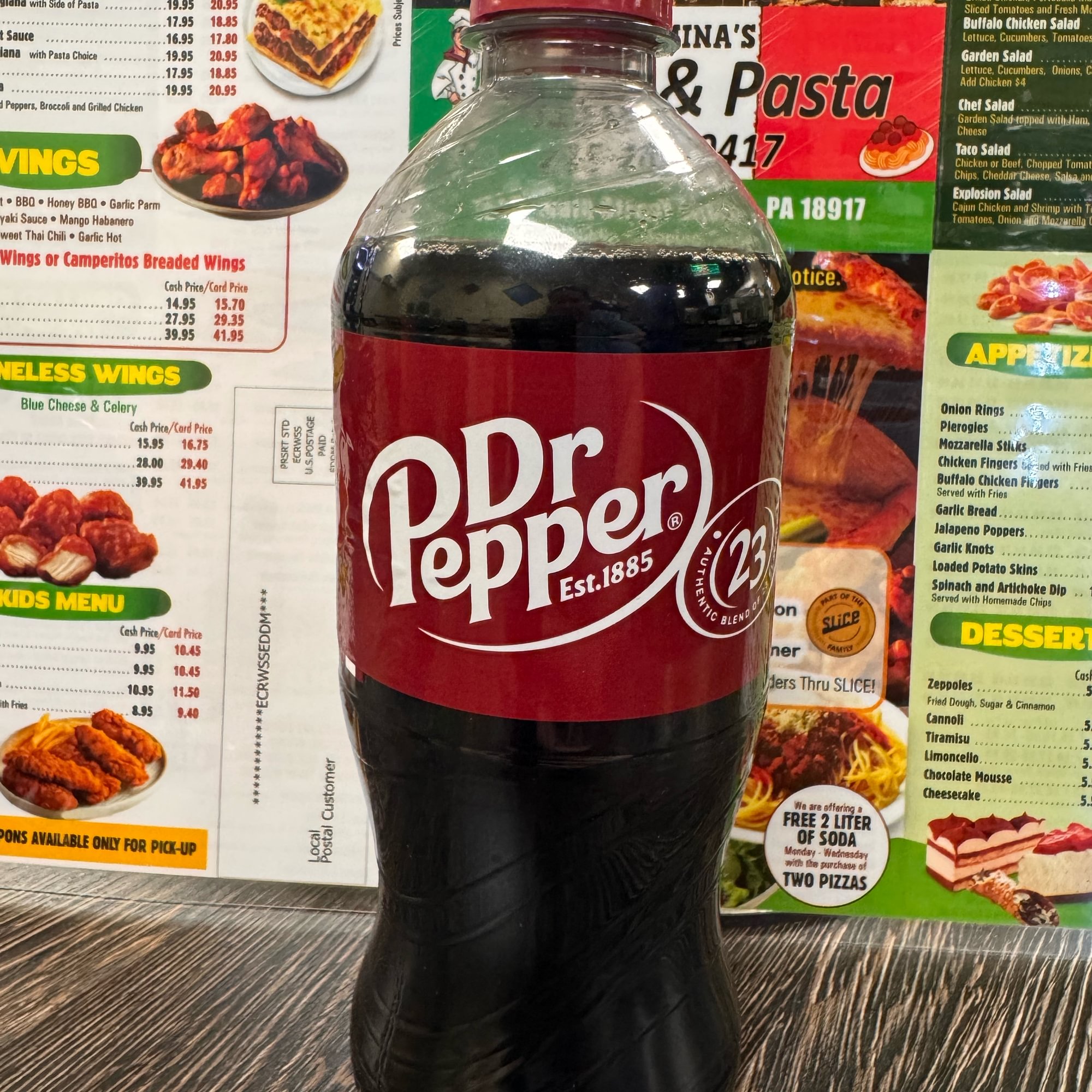 Dr Pepper 20 oz Bottle