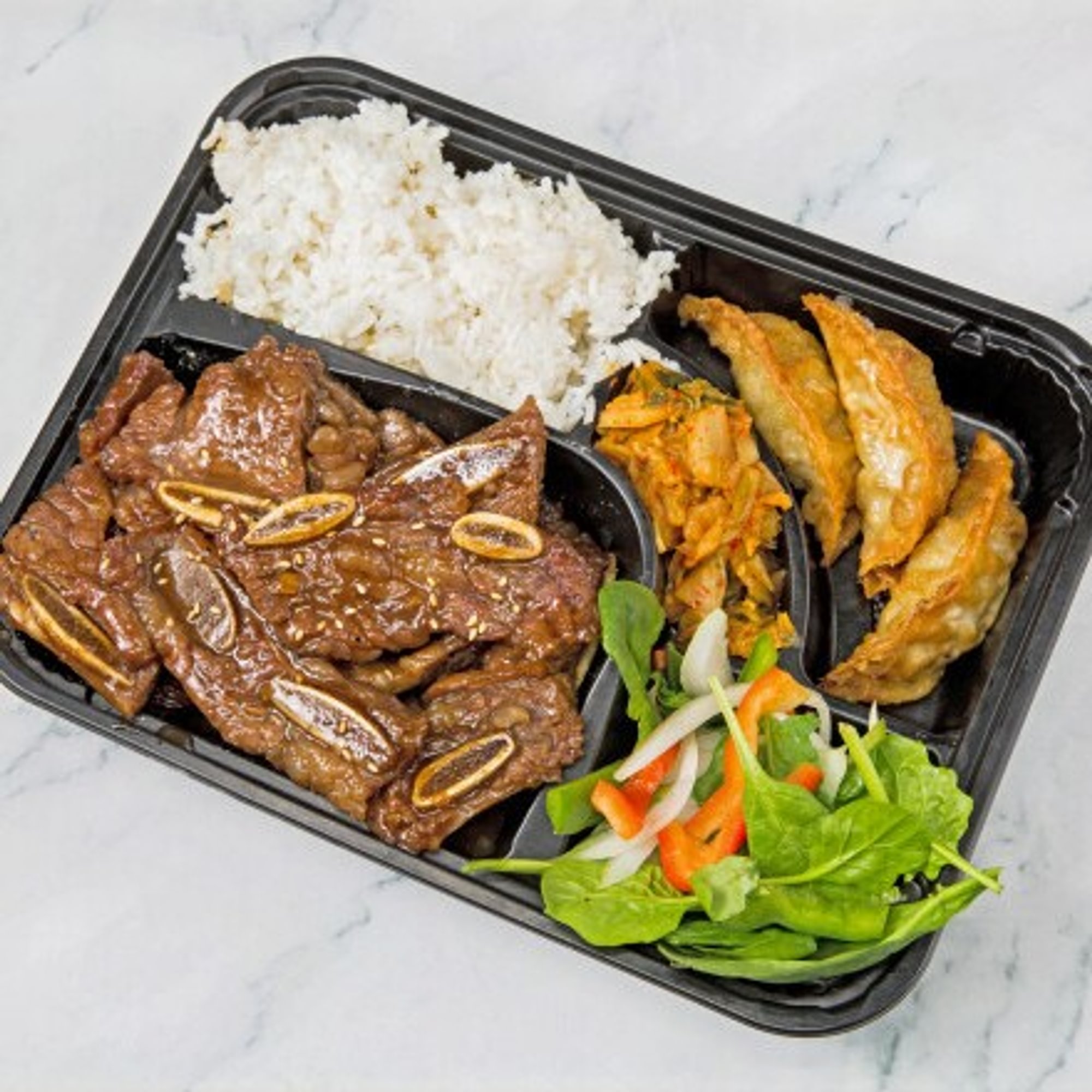 Spicy Premium Short Rib Bento