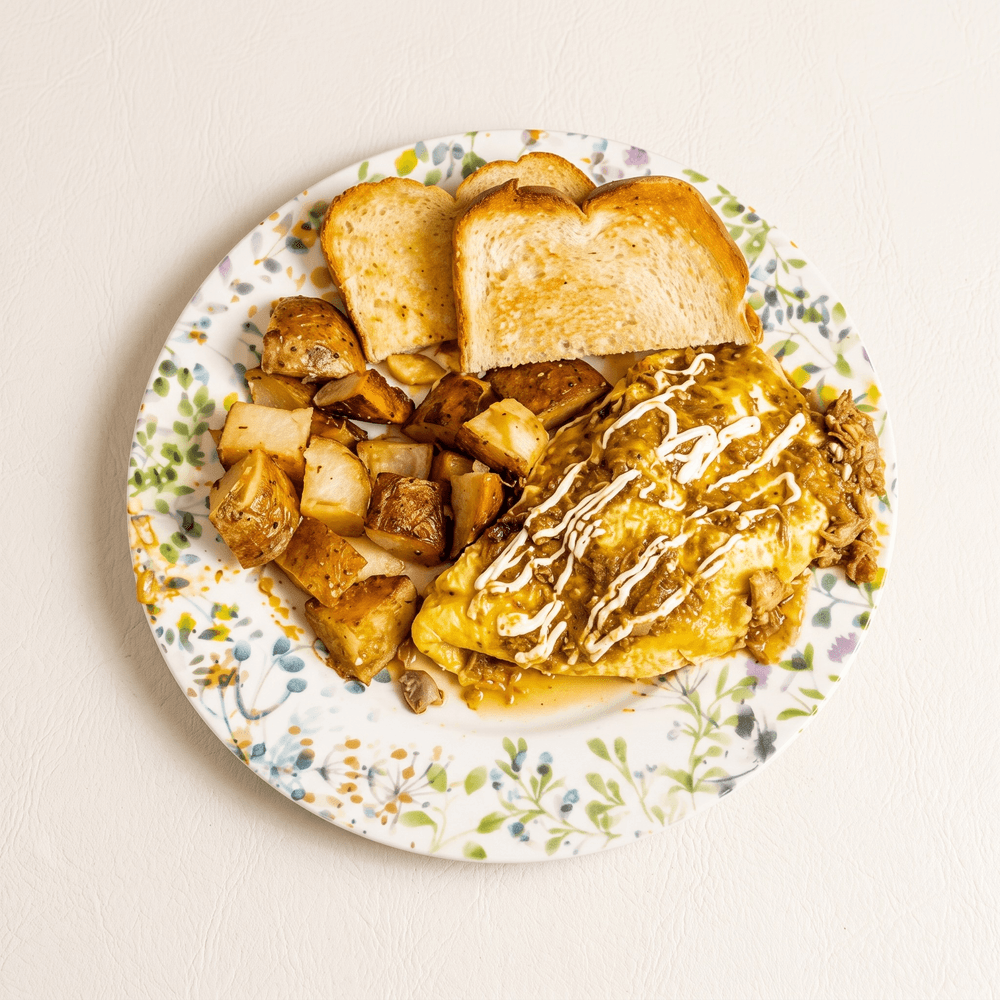Chile Verde Omelette