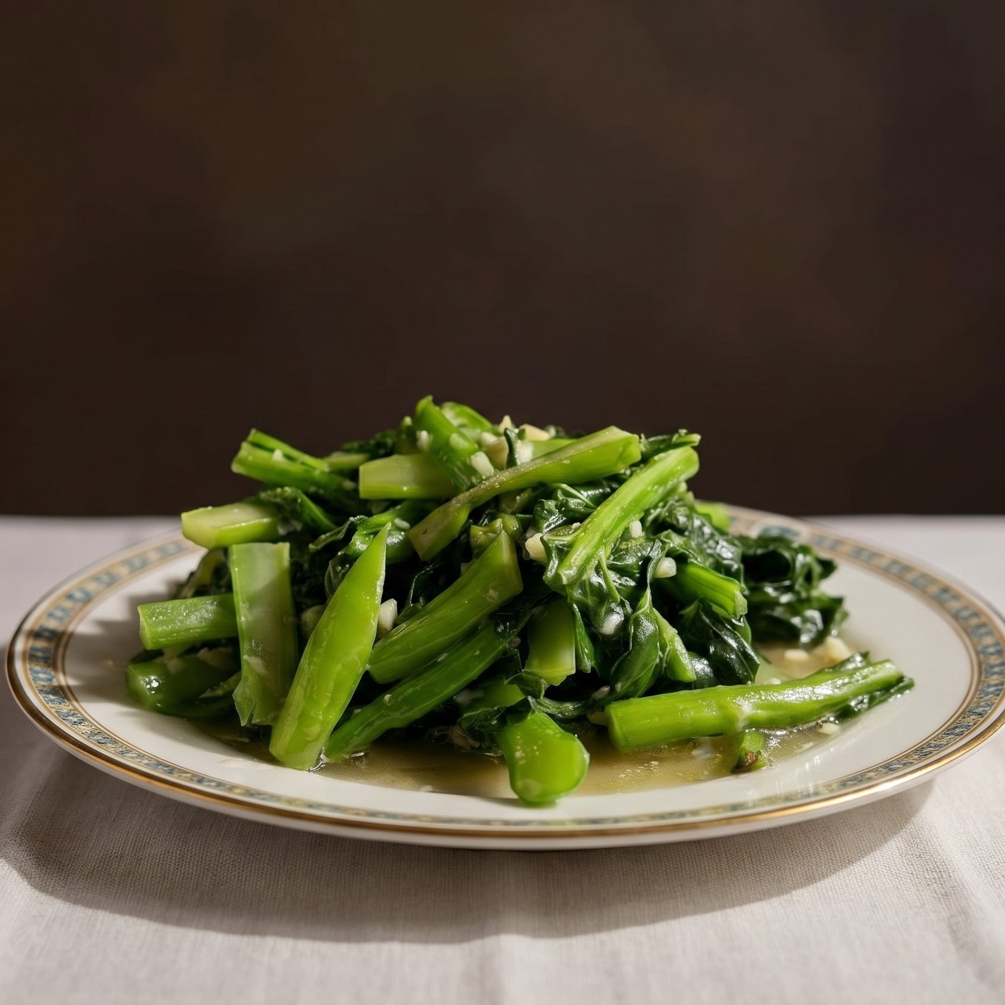 Chinese Broccoli with Garlic Sauce / 蒜蓉芥兰