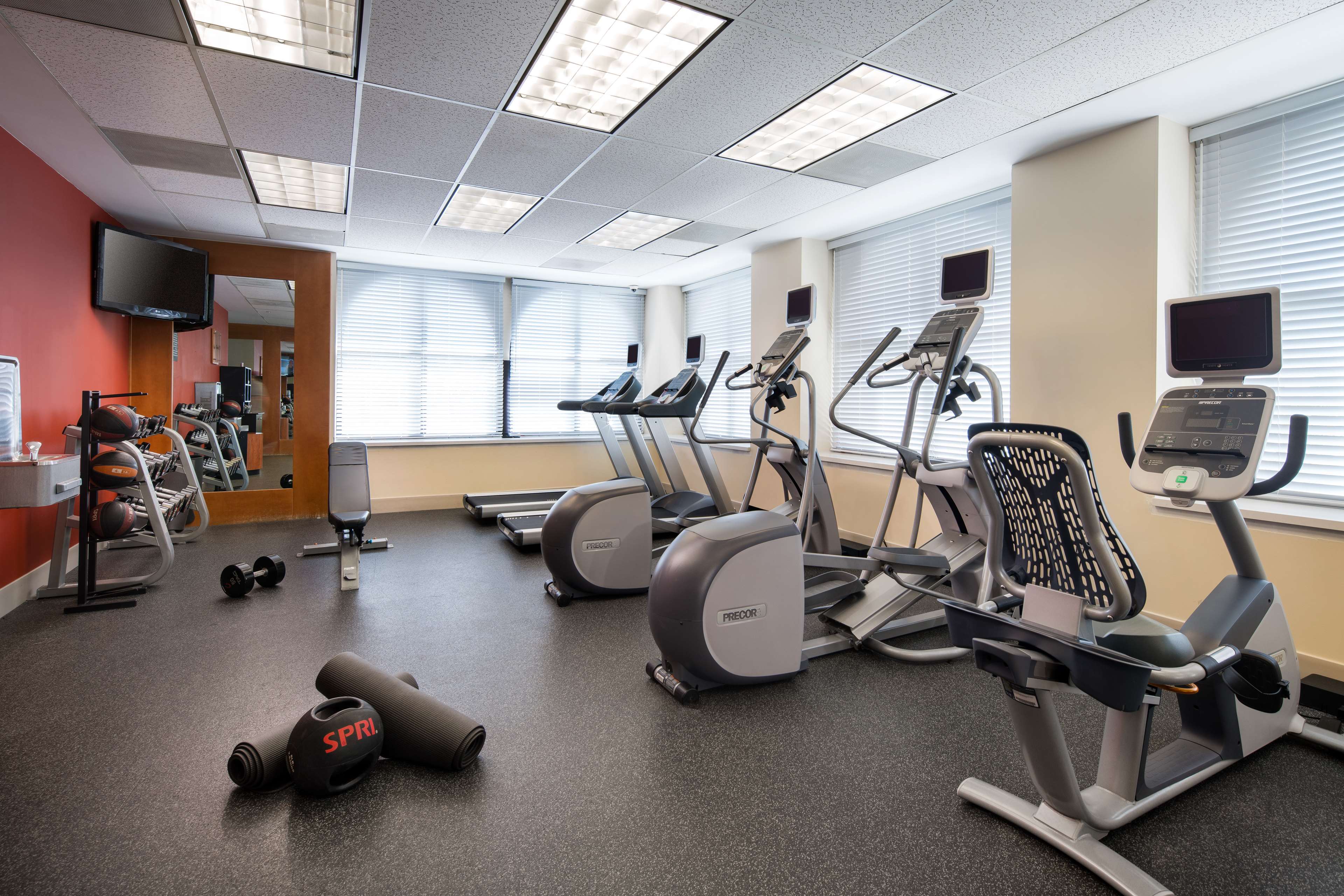 Health club  fitness center  gym