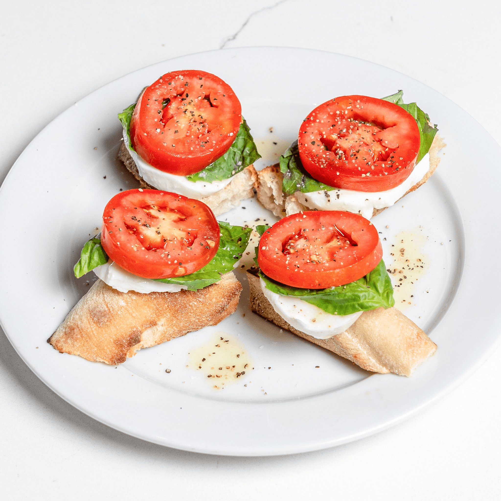 Seasonal bruschetta dinner