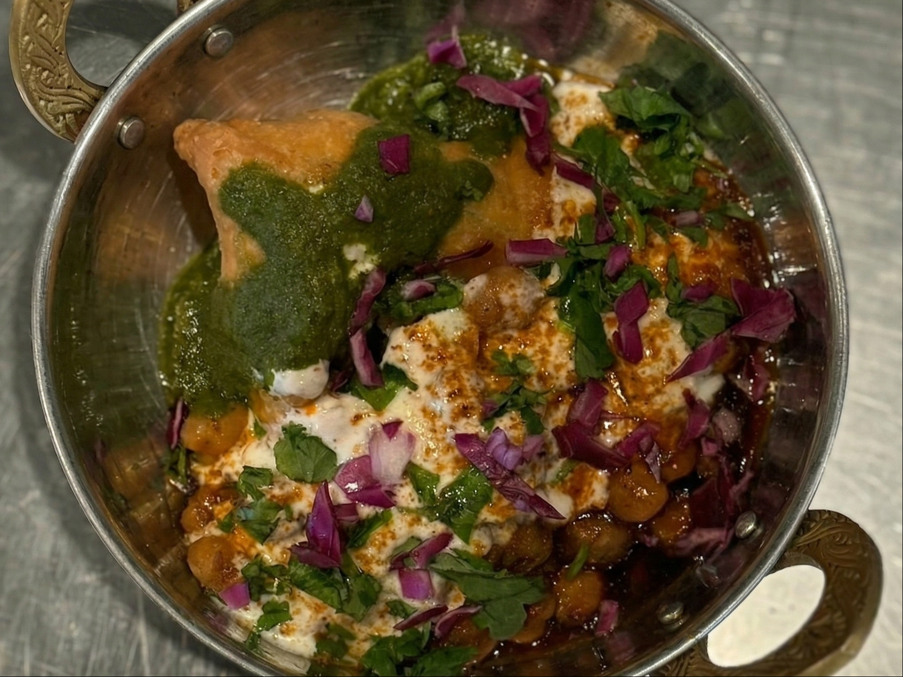 Samosa Chat