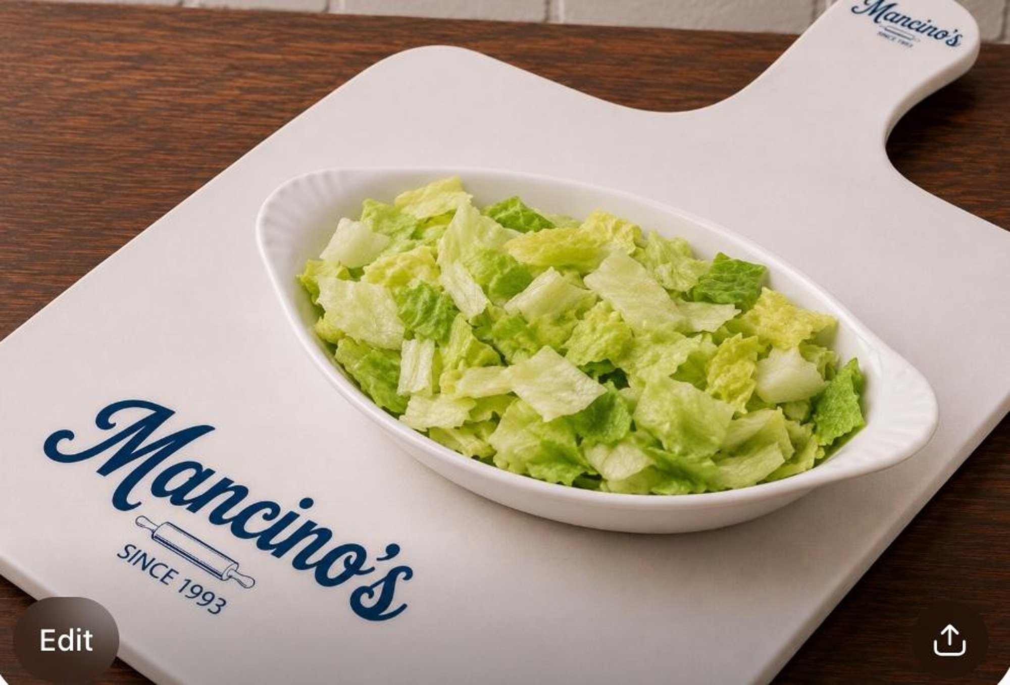 Extra on side Lettuce