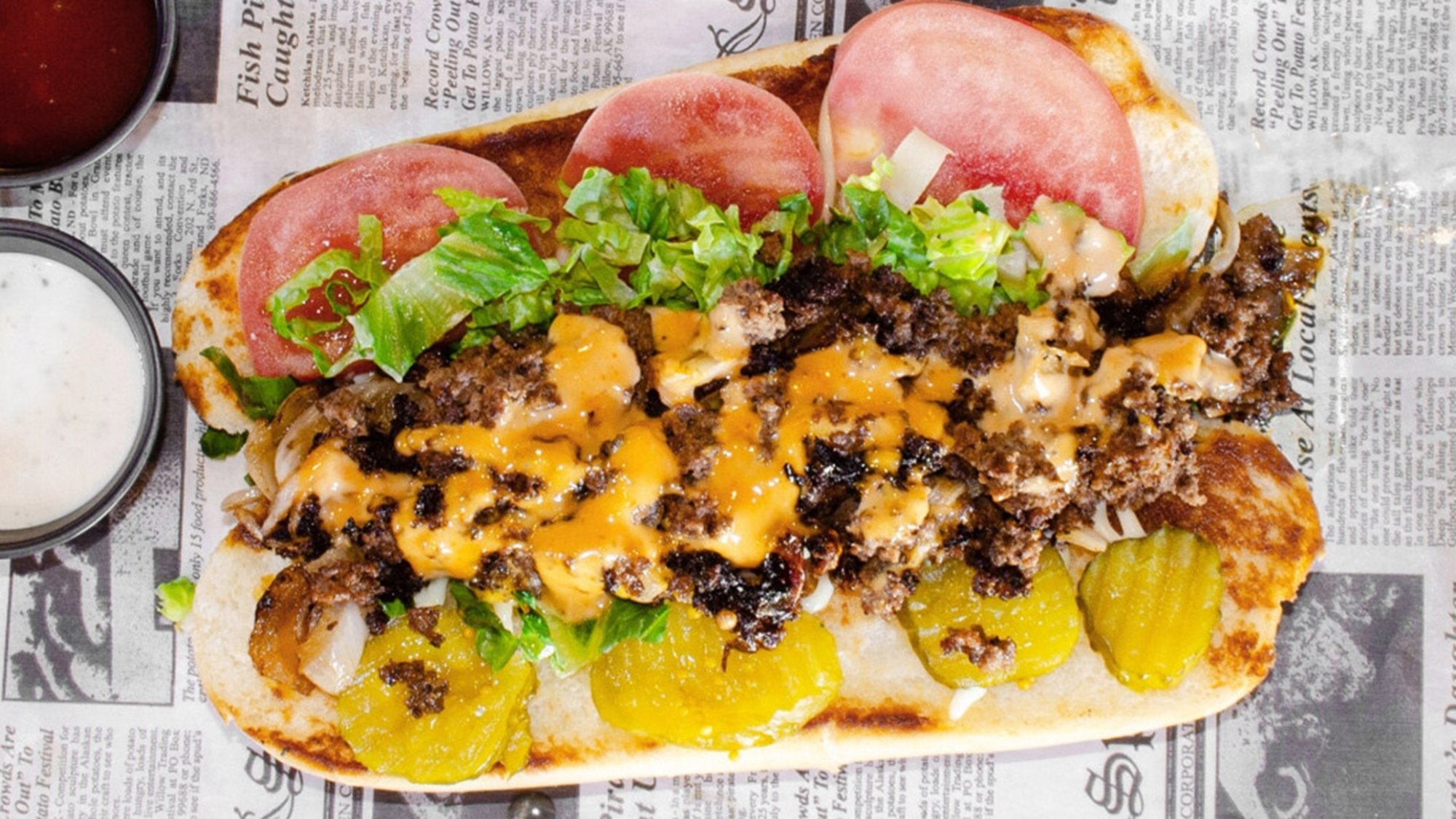 "Chopped Cheezus" - NYC Chopped Cheese