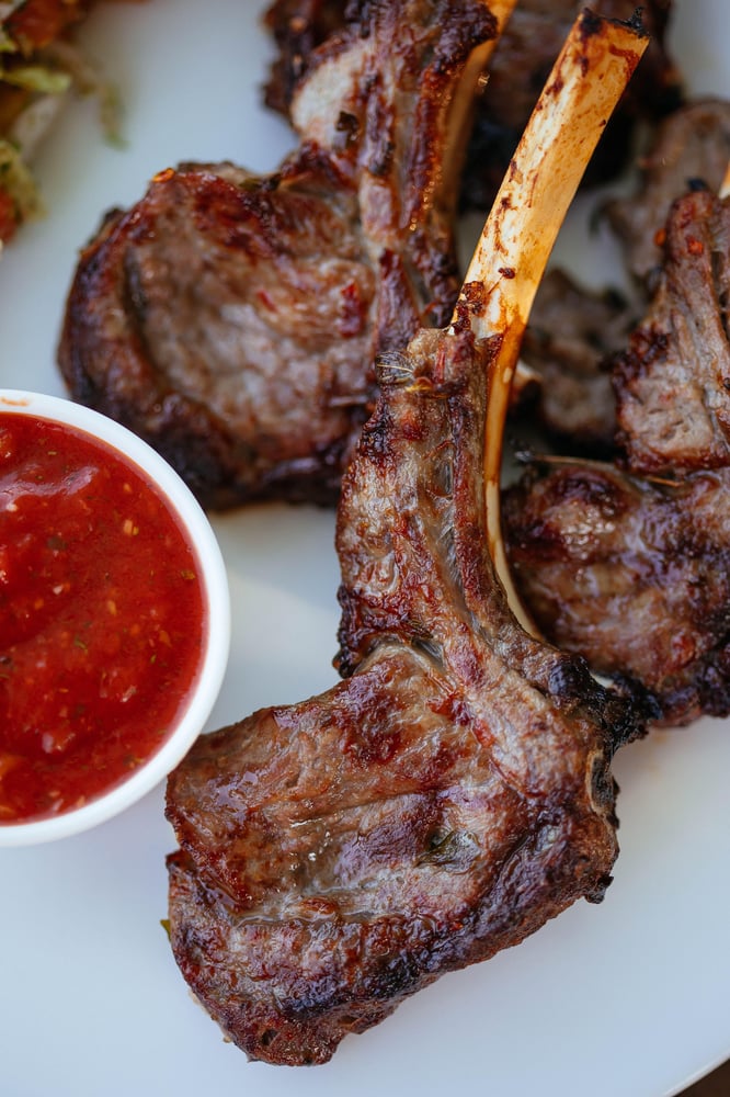 Masala Grilled Lamb Chops