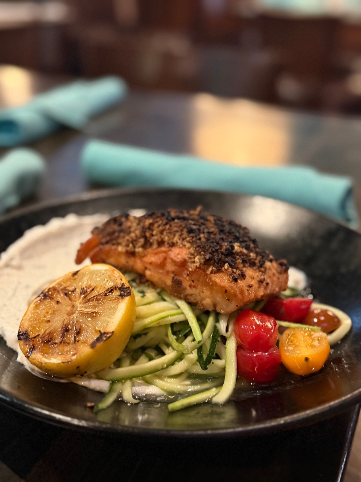 Walnut Crusted Salmon