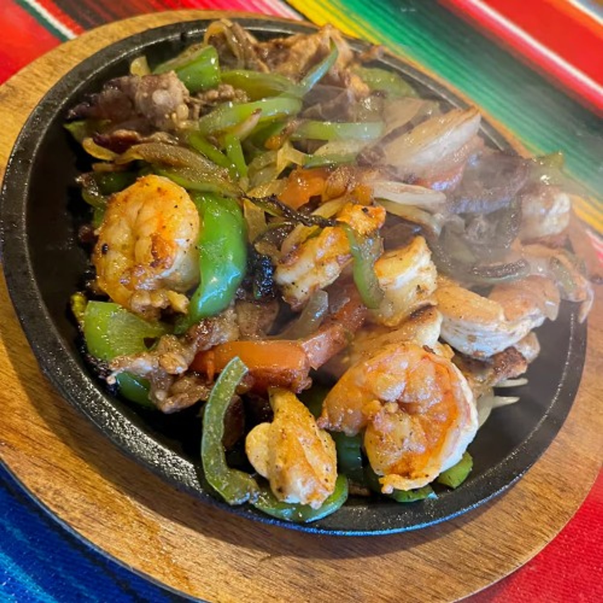 Fajitas De Camarones