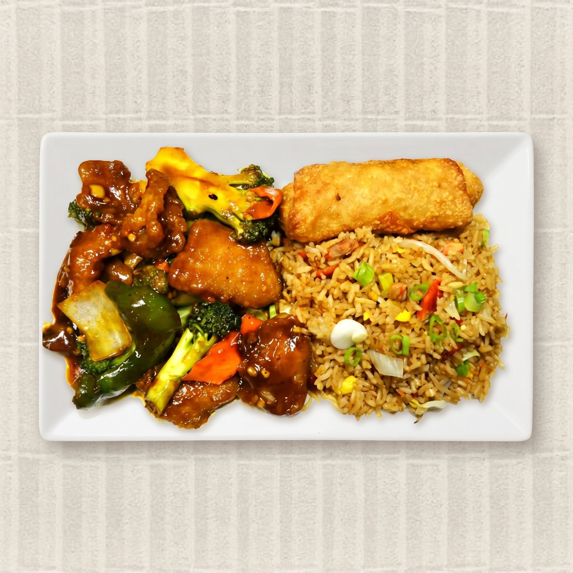 42. General Tso Chicken Platter