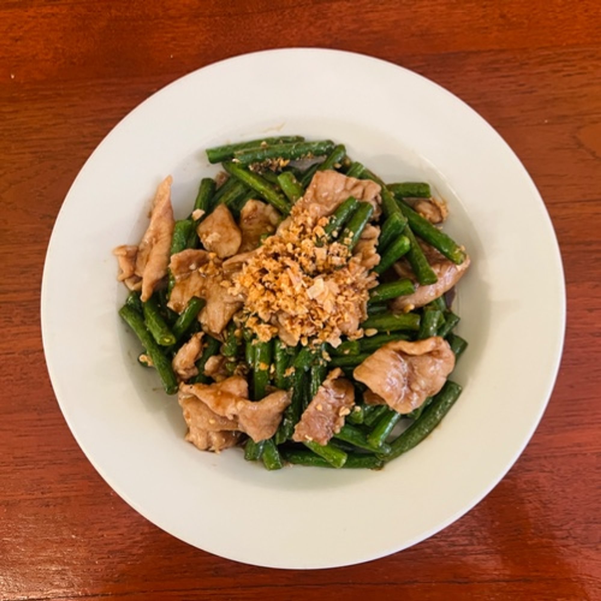 Green Beans Pepper Garlic