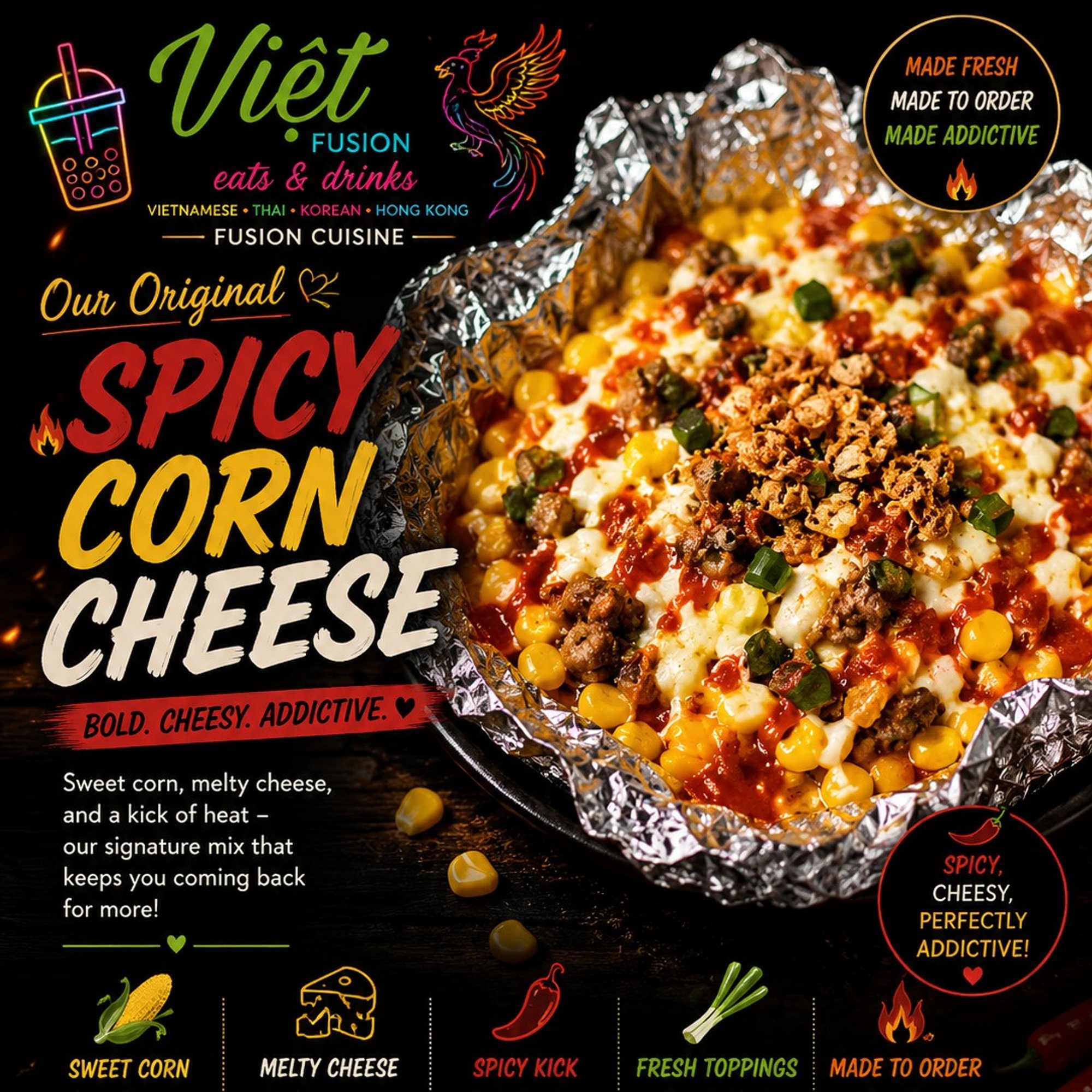 M8. Spicy Corn Cheese