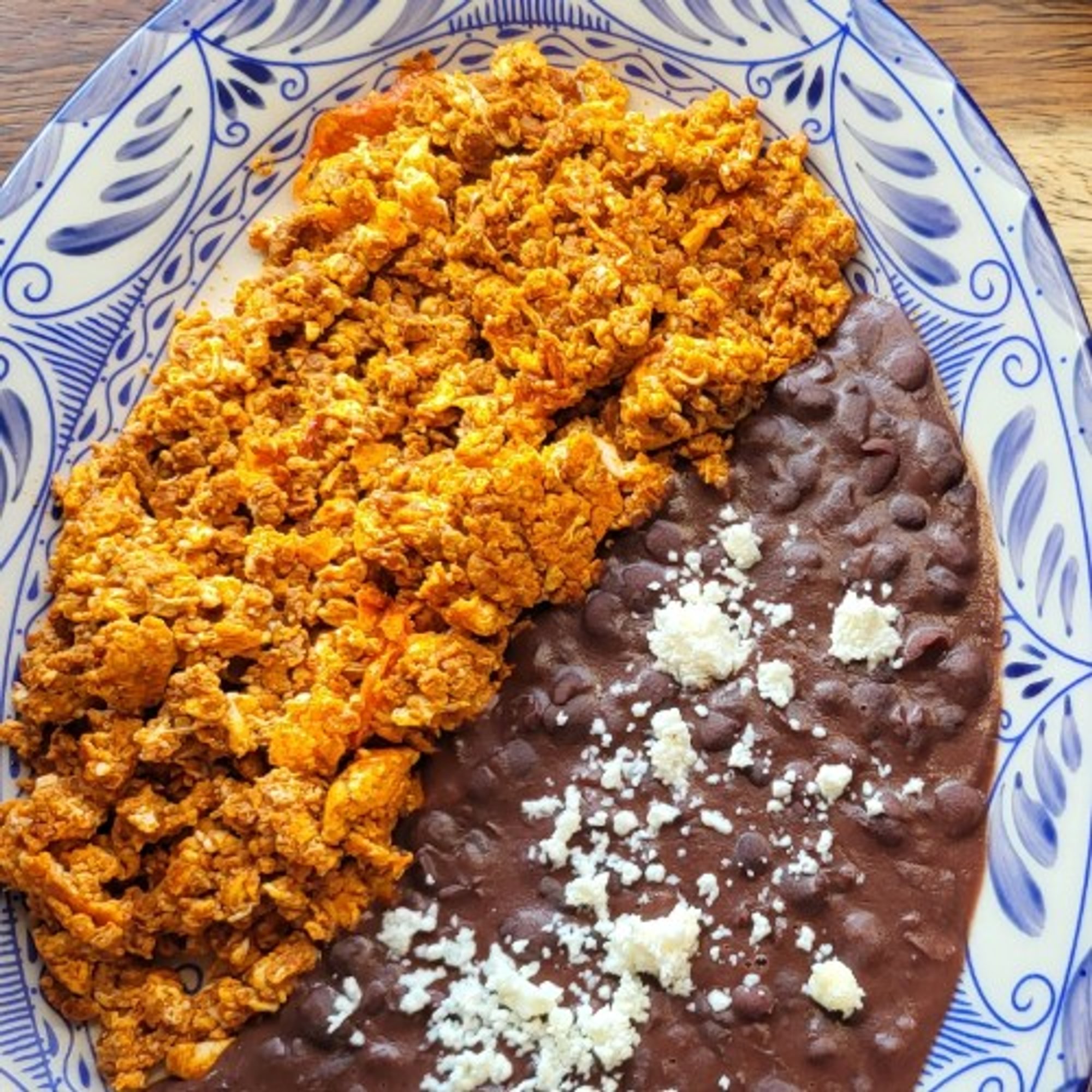 Huevos Revueltos Con Chorizo