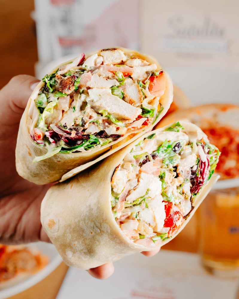 Grilled Chicken Wrap