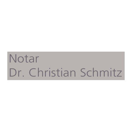 Logo von Notar Dr. Christian Schmitz