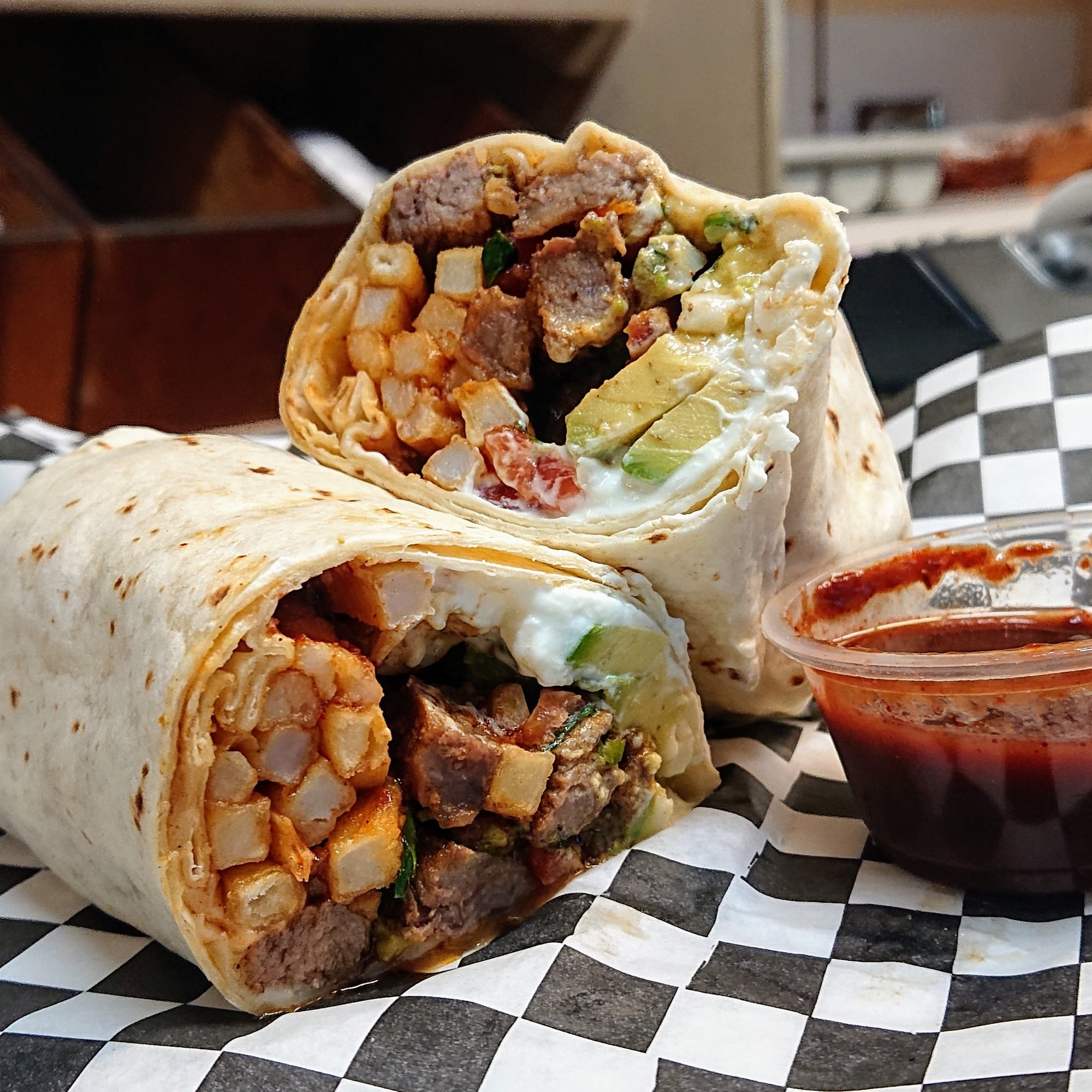 California Burrito (Rib Eye Steak)