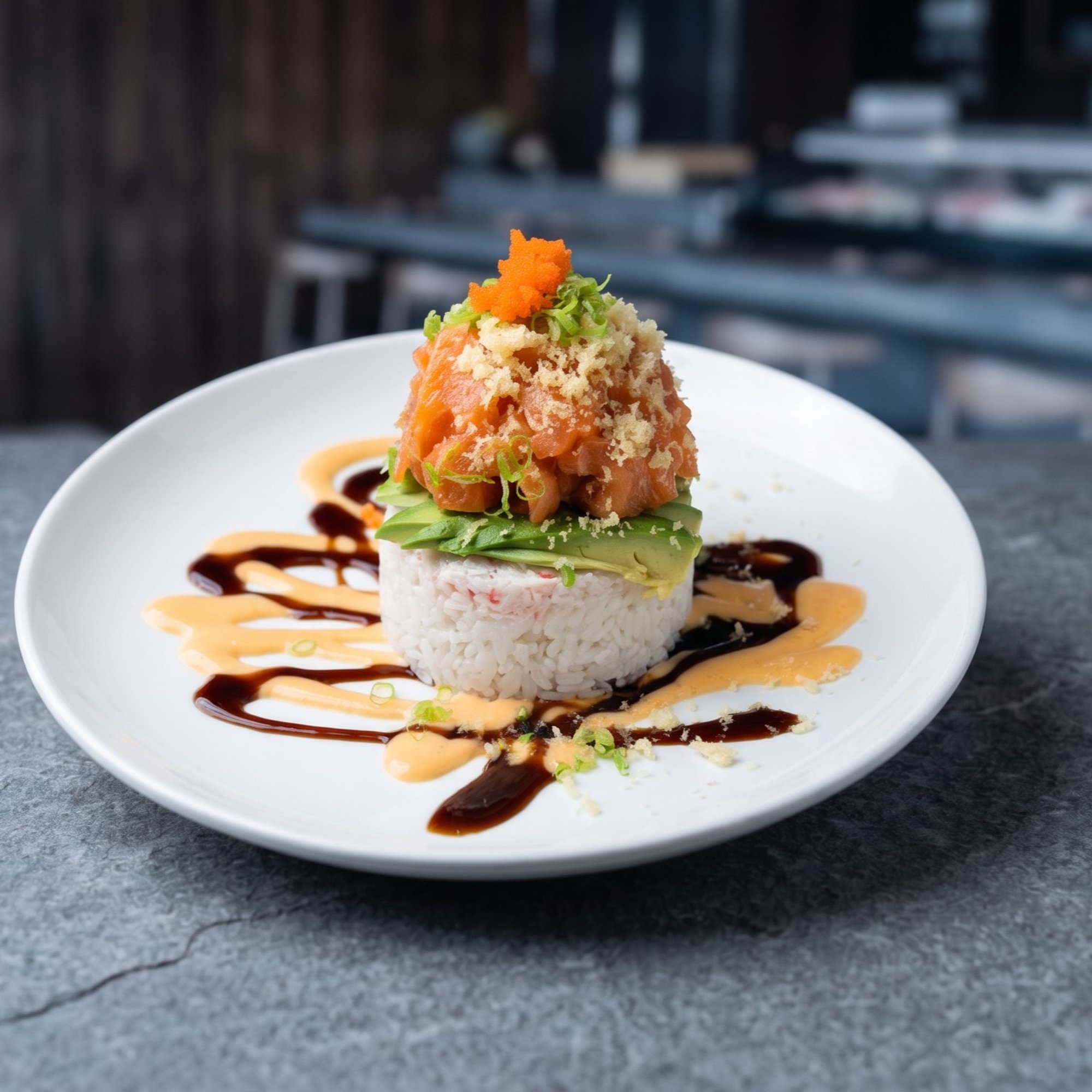 Salmon Tower Roll
