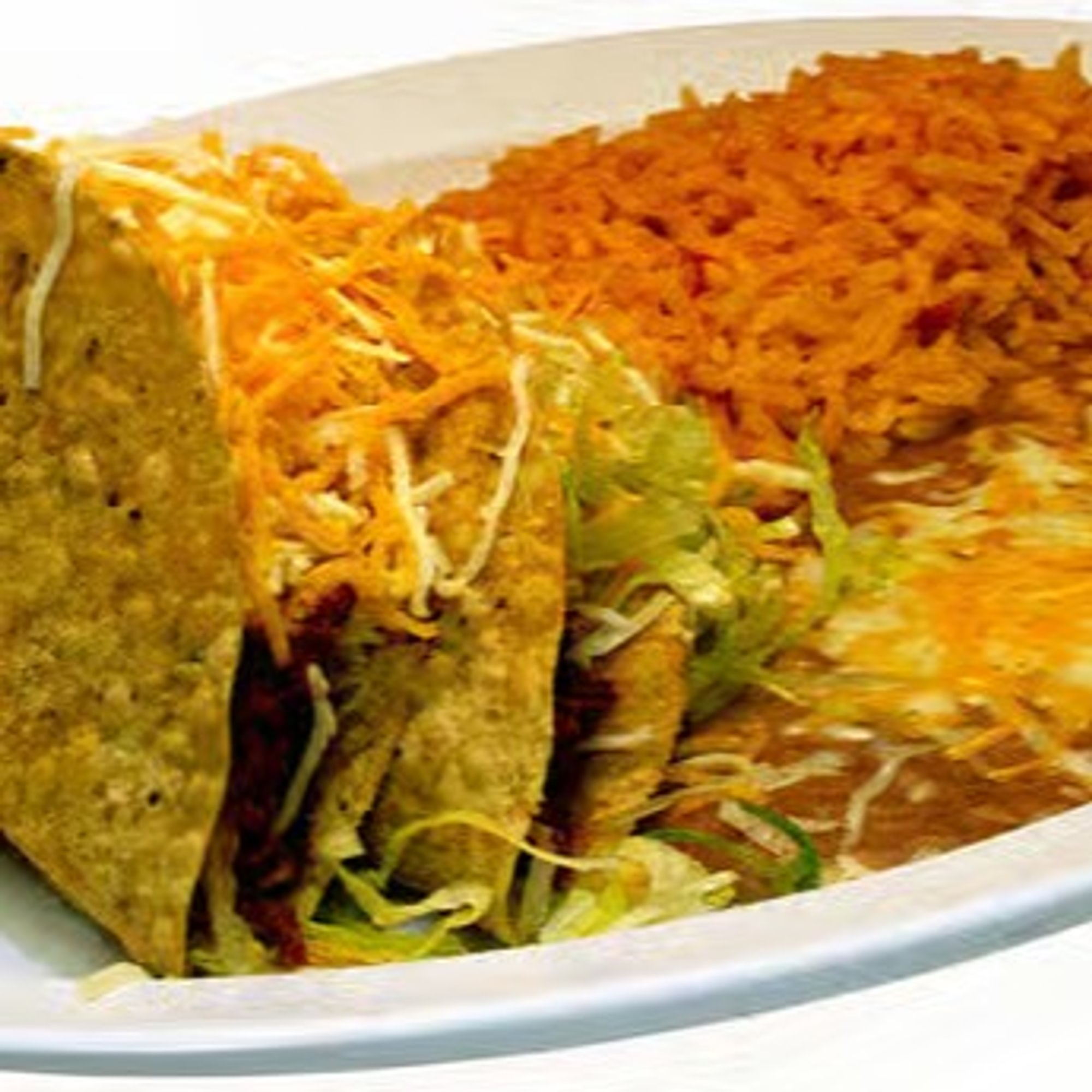 Two Beef Tacos Combo