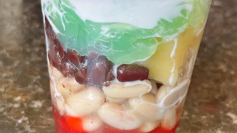 Tri-Colored Dessert