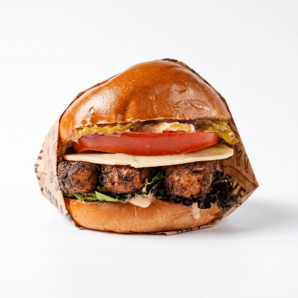 Jerk Chick'n Burger