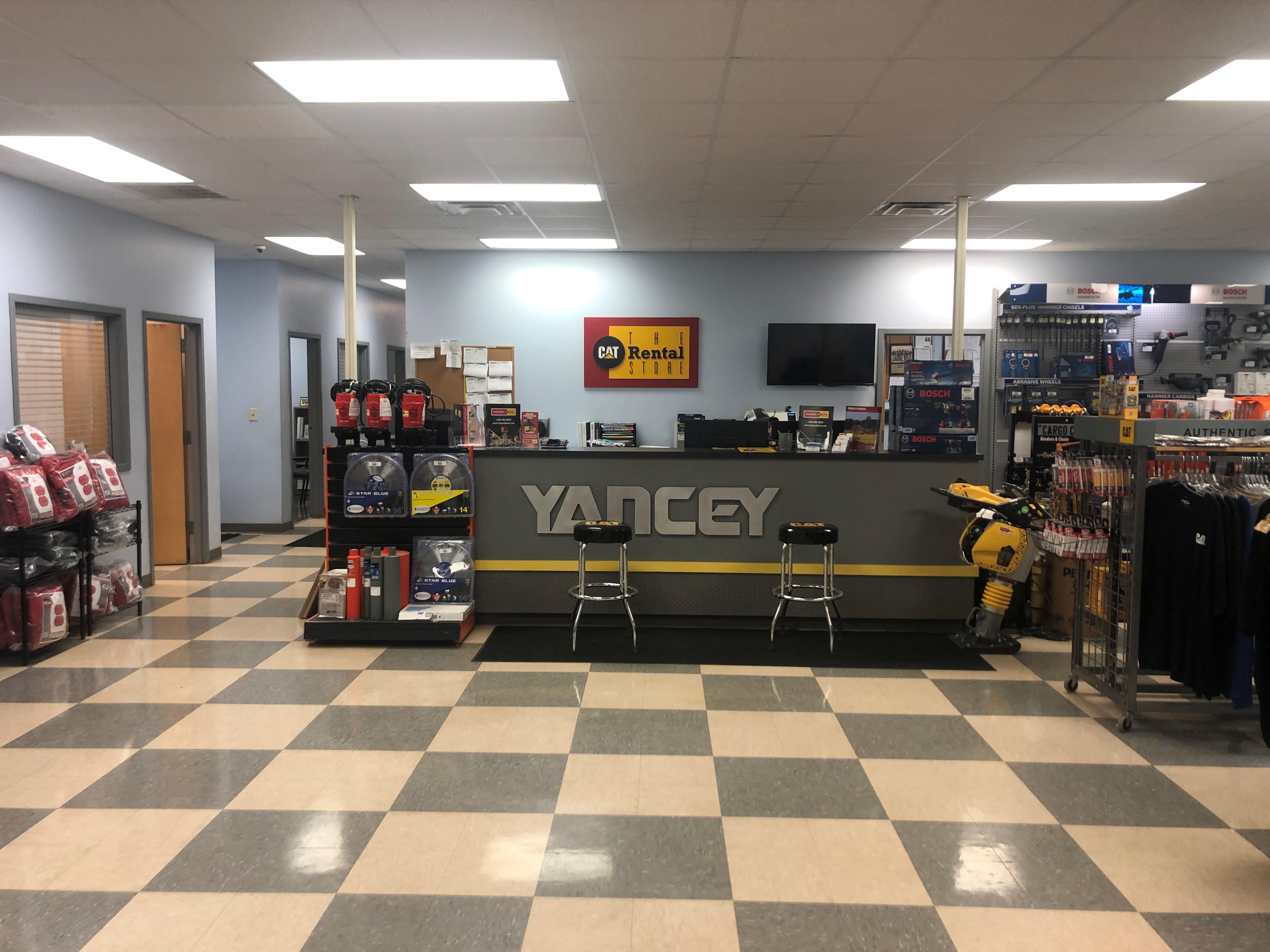 Yancey Rents Cat Rental Store Photo