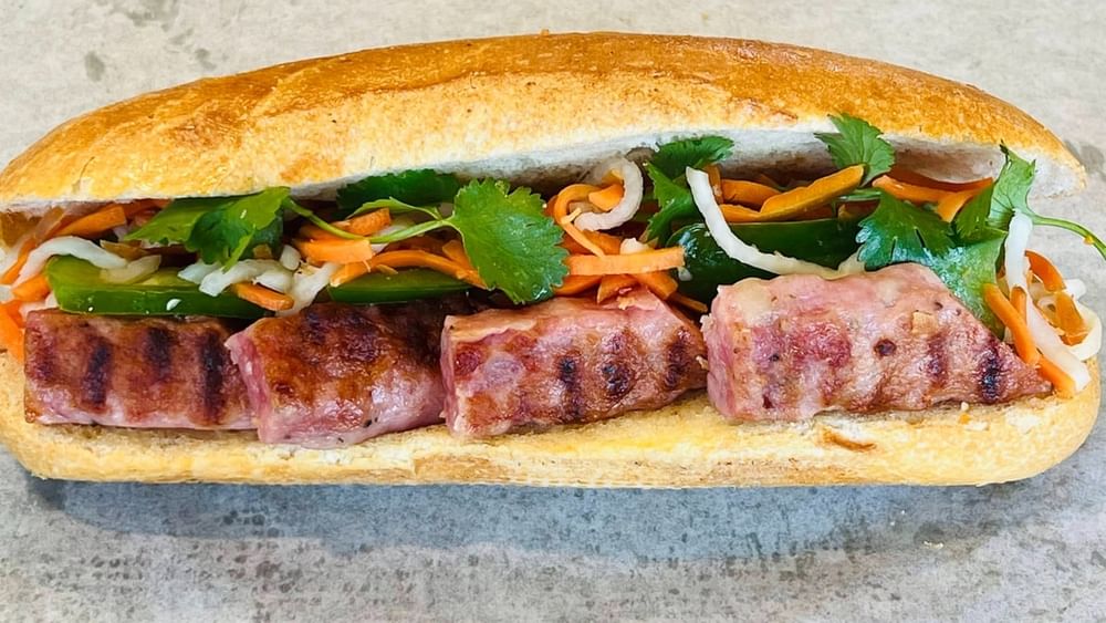 7. BBQ Meatloaf Baguette