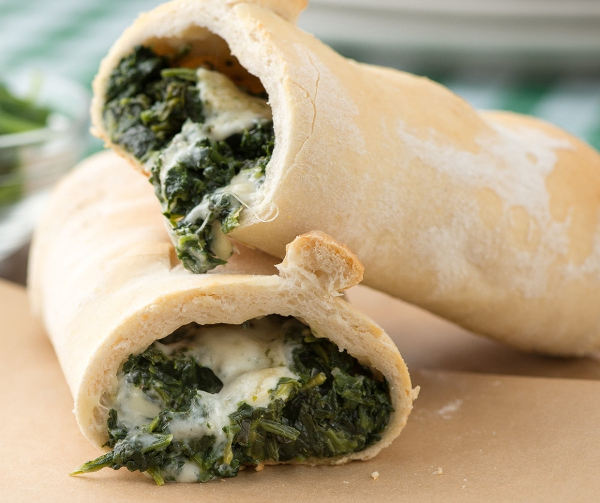 Spinach Stromboli - Bake at Home
