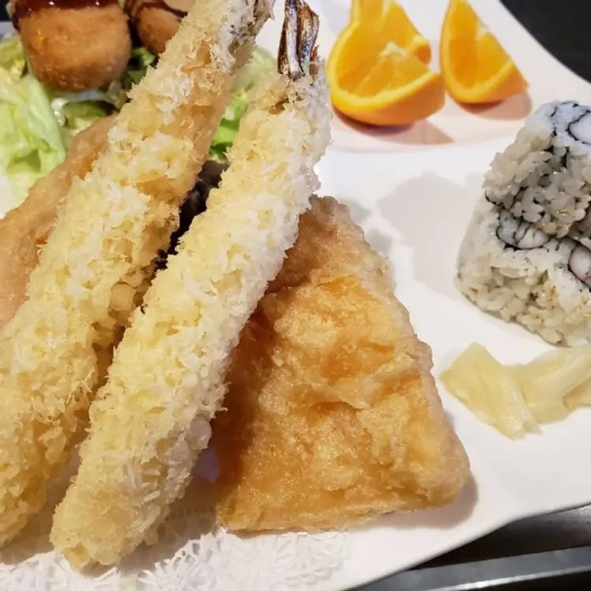 Shrimp Tempura (Lunch Bento)