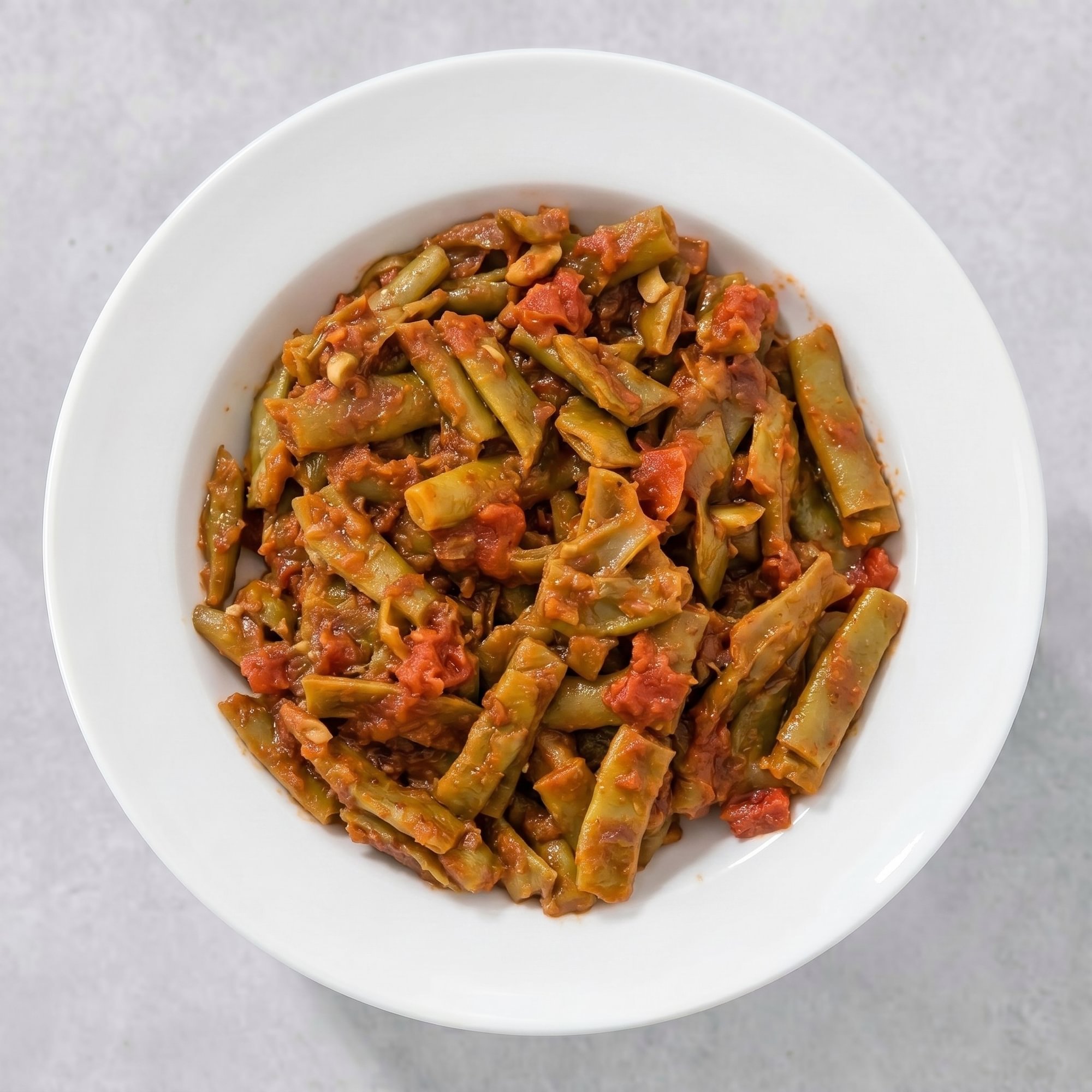 Lebanese Green Beans with Tomatoes (Loubye Bzeit)