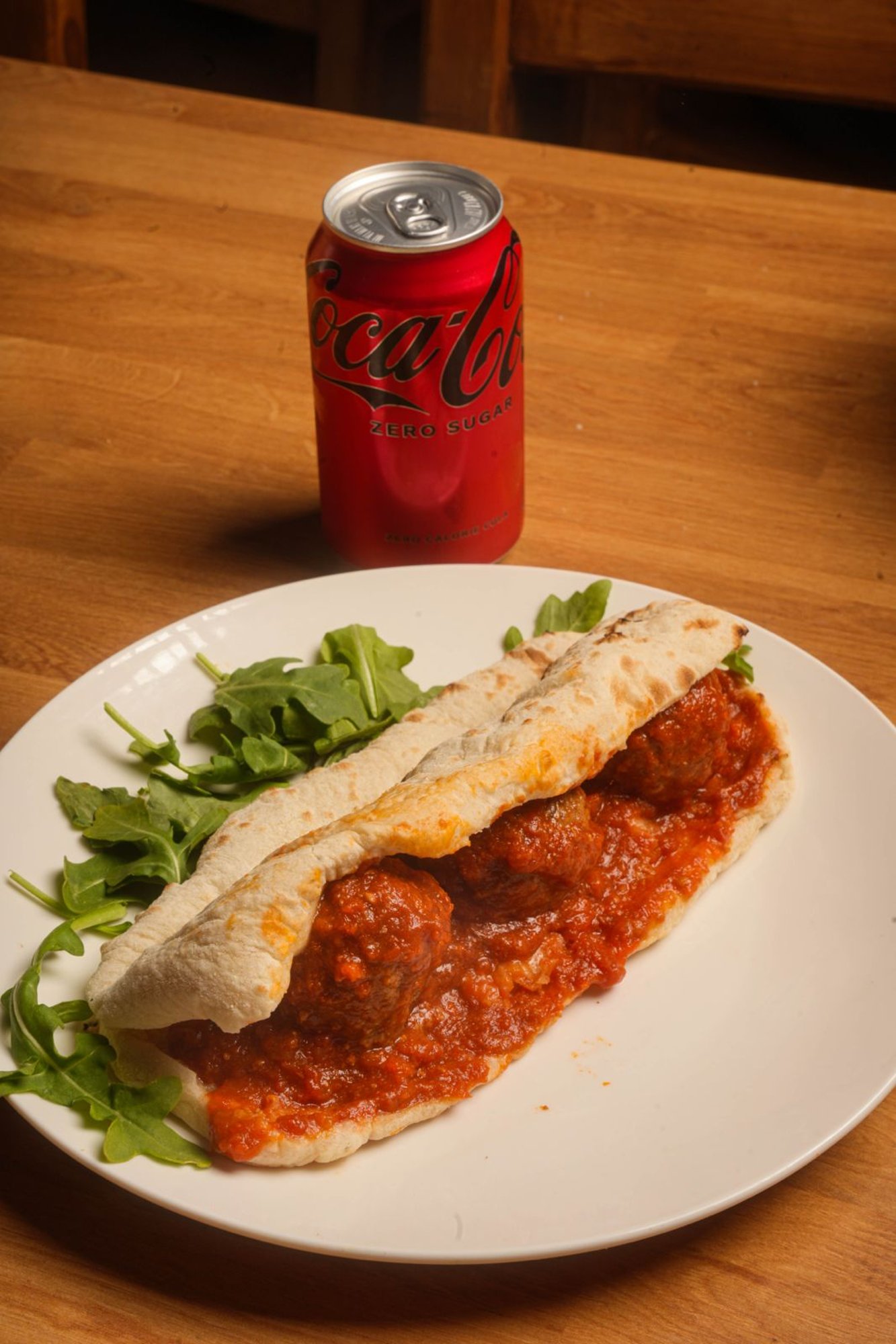 Meatballs panini
