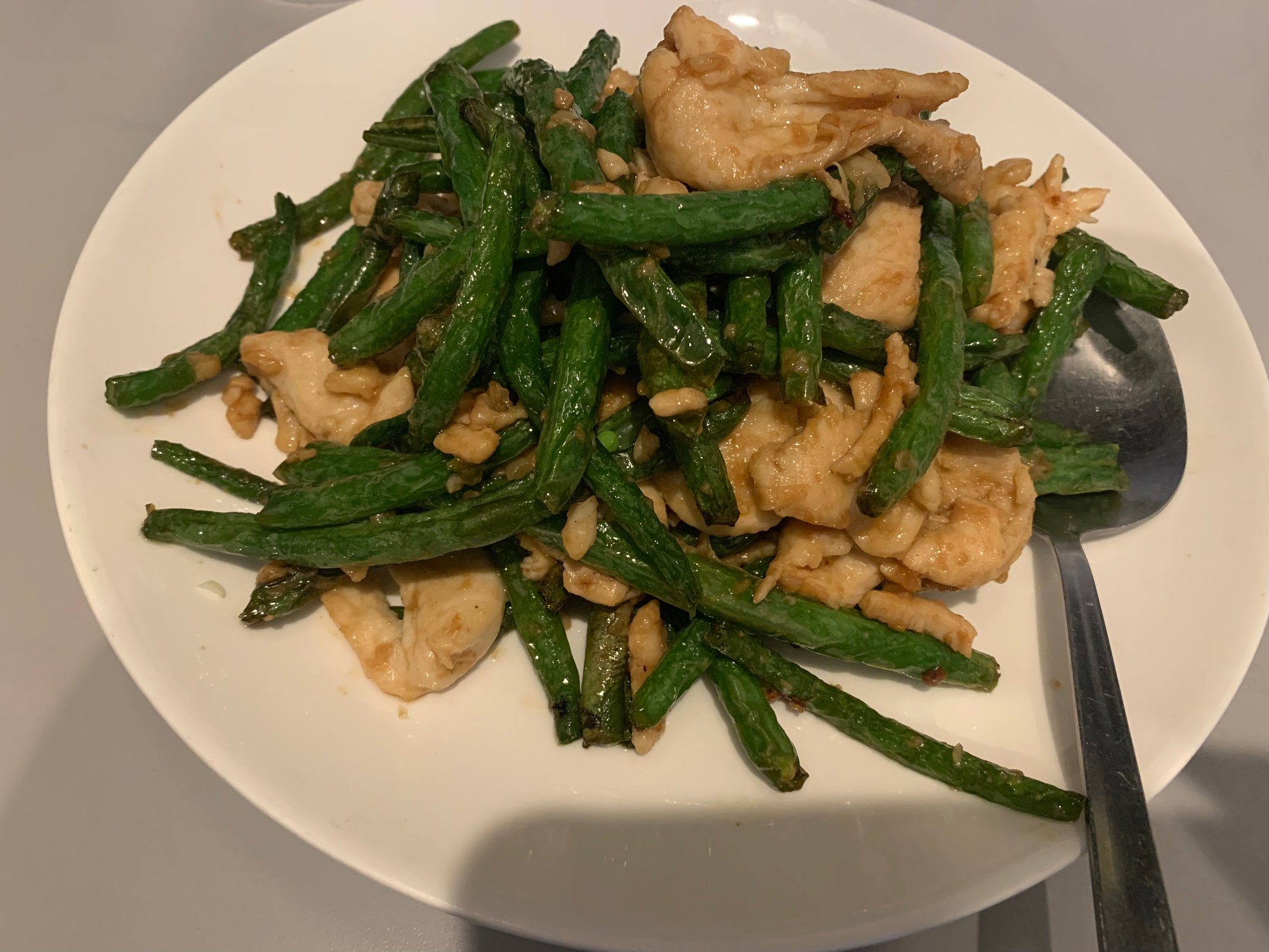 37 四季豆鸡CHICKEN WITH STRING BEANS