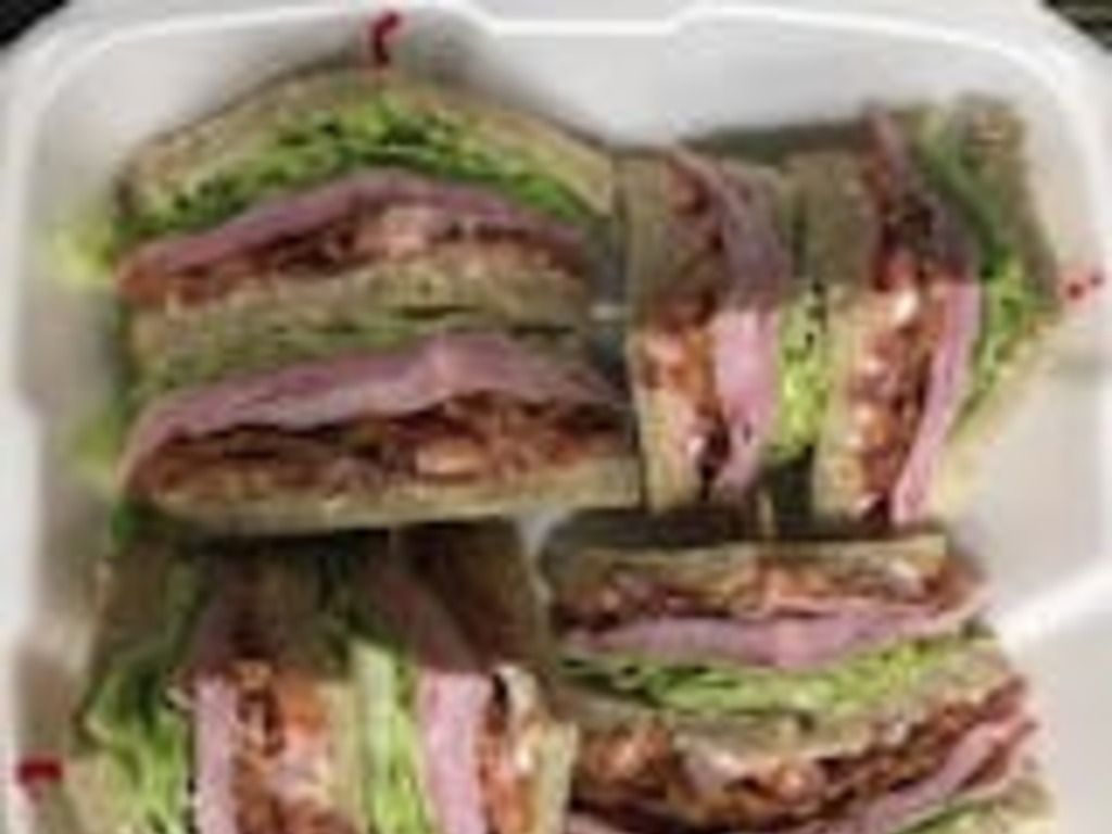 Double Decker Ham Club Sandwich