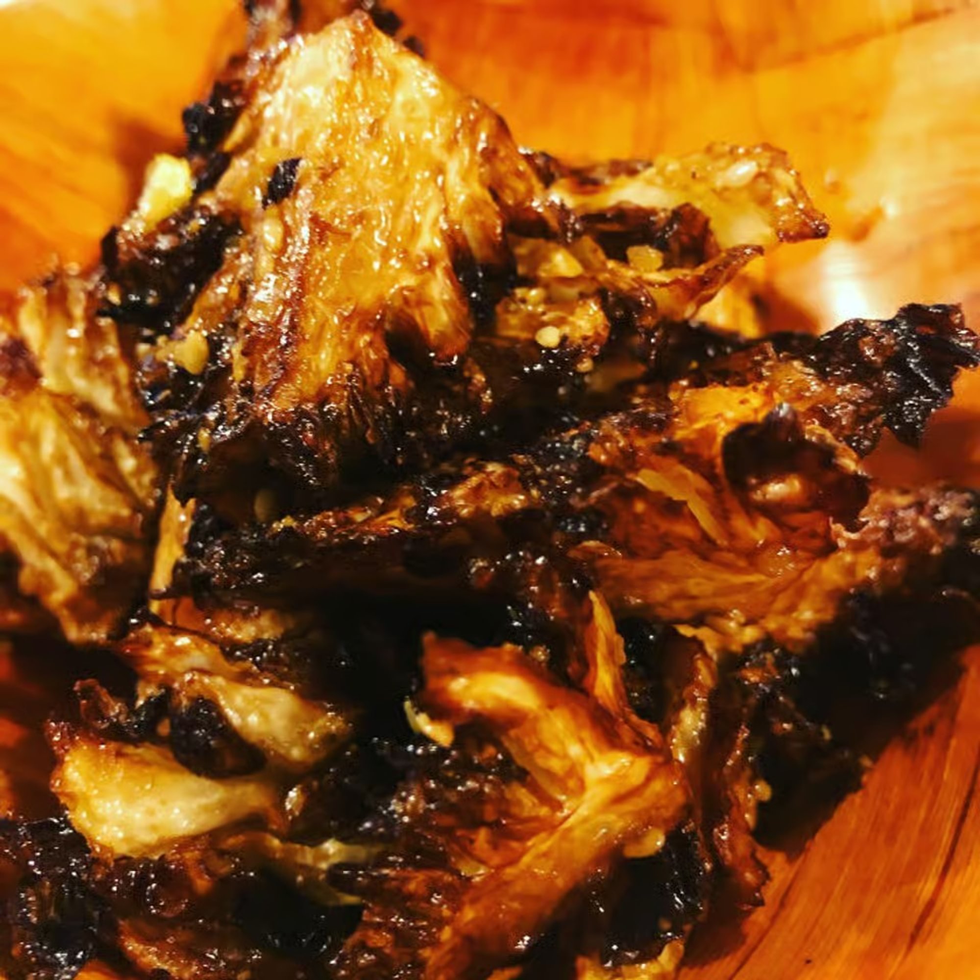 Fried Cabbage hearts