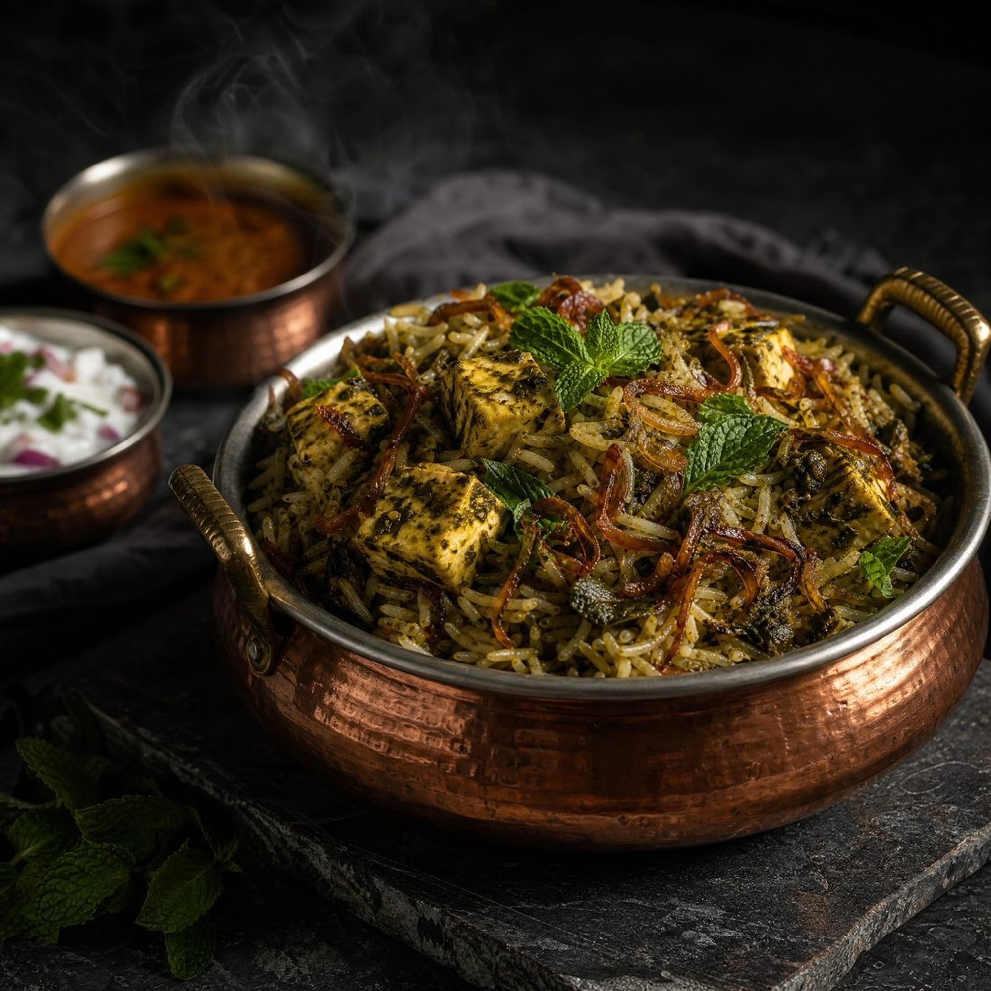 Gongura Paneer Biryani