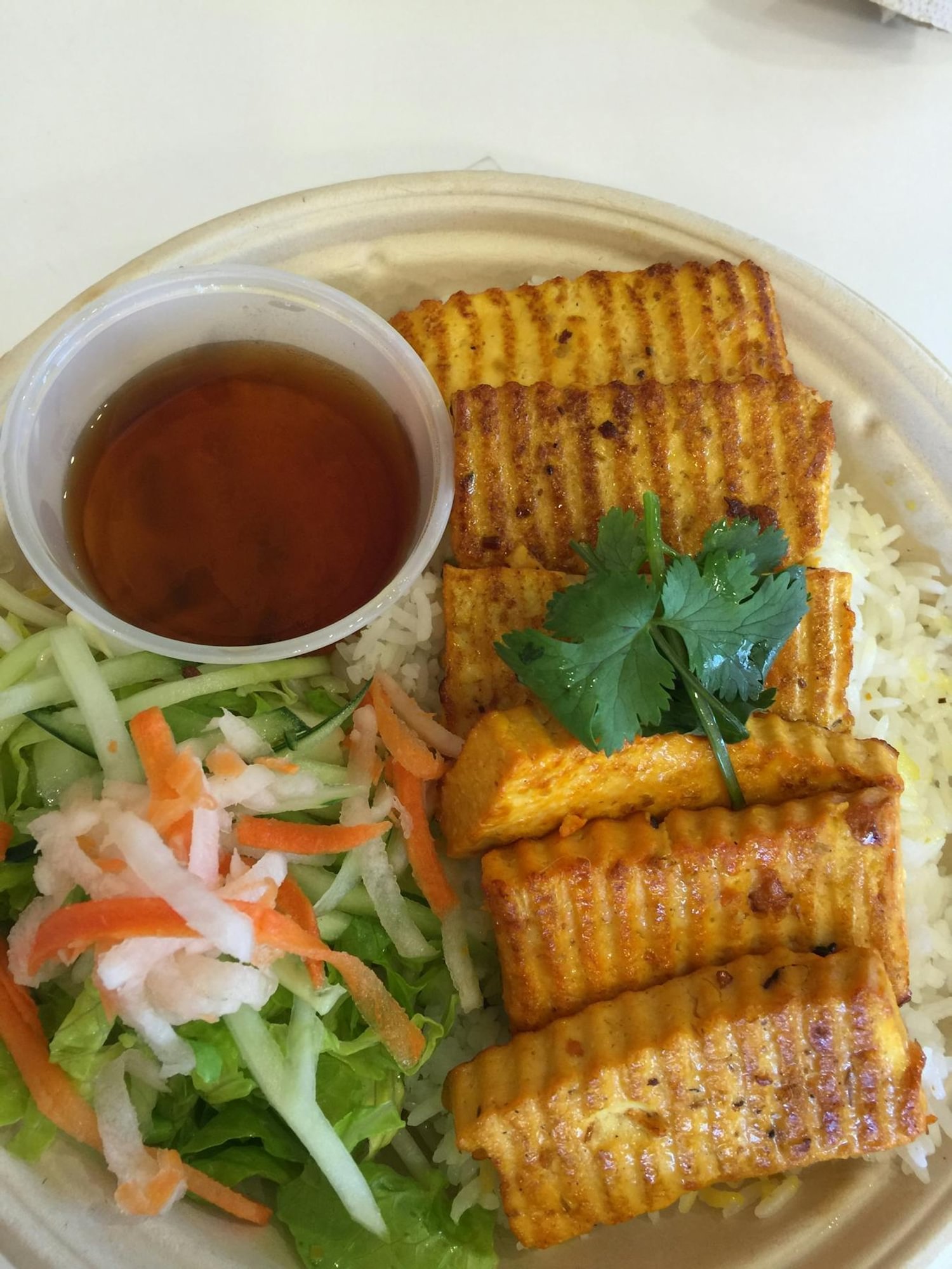 Grilled Organic Tofu