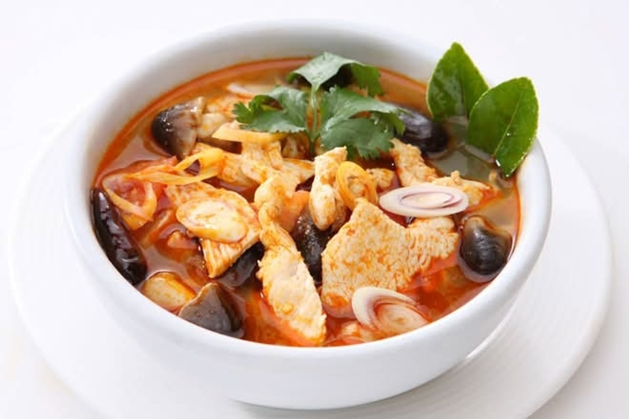 Tom Yum Chicken Soup