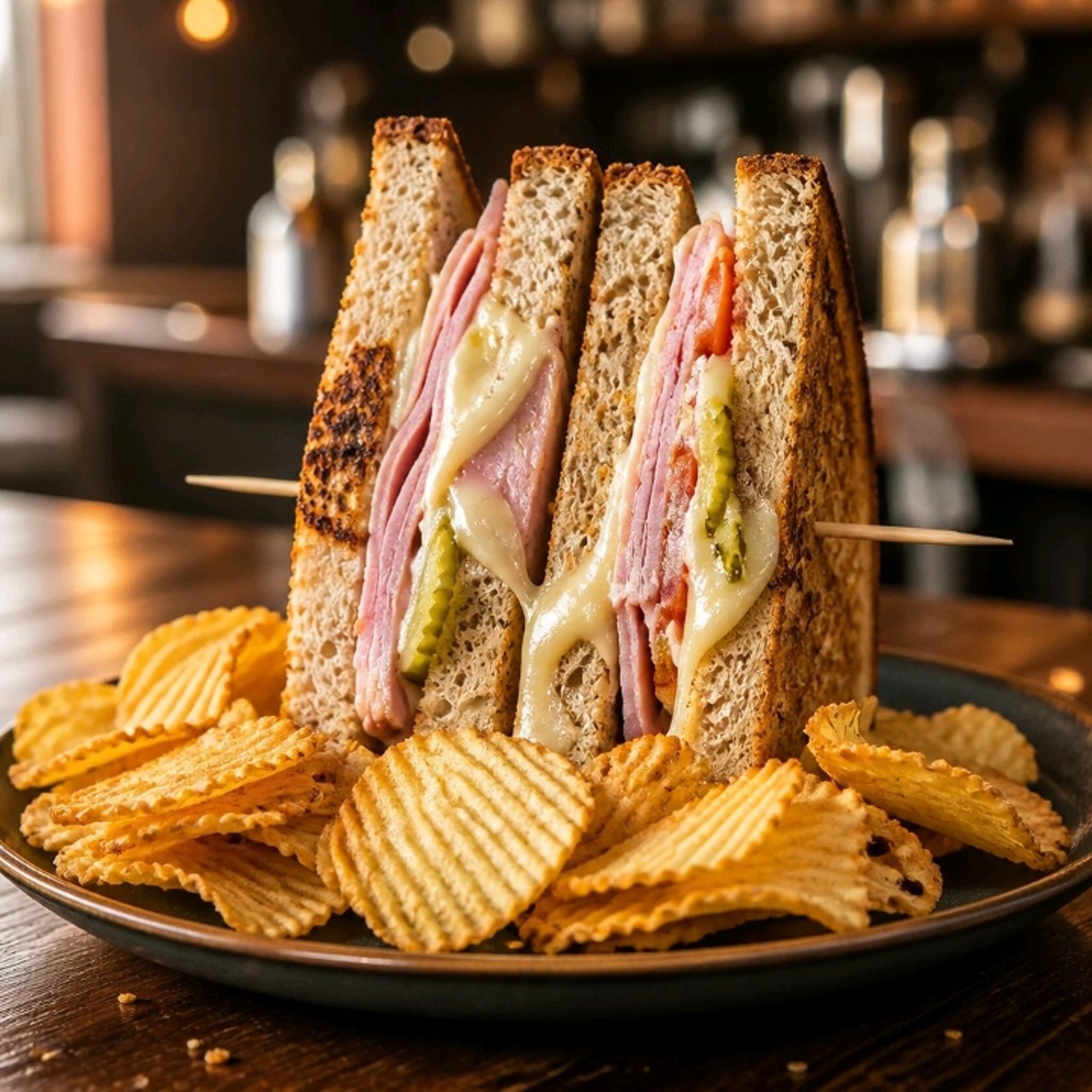 Hot Ham and Swiss
