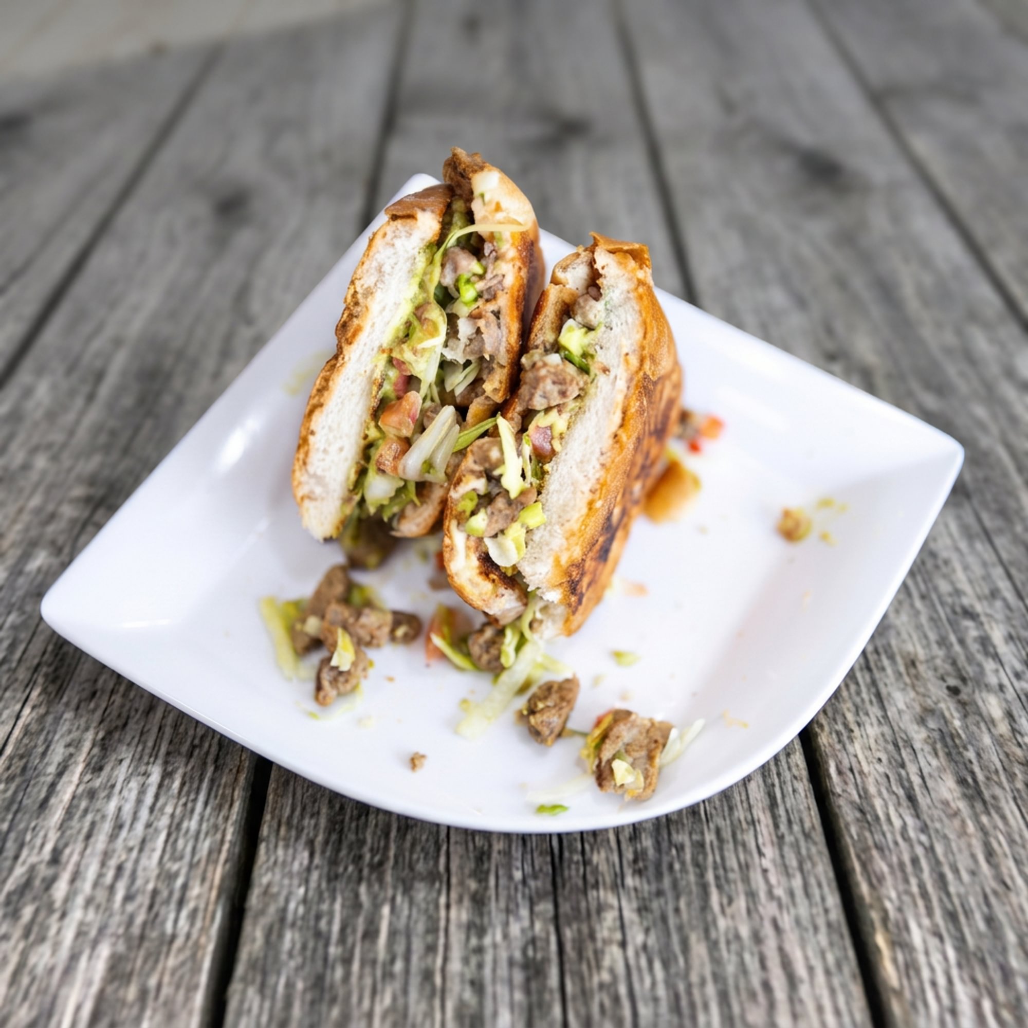 Pollo Asado Torta