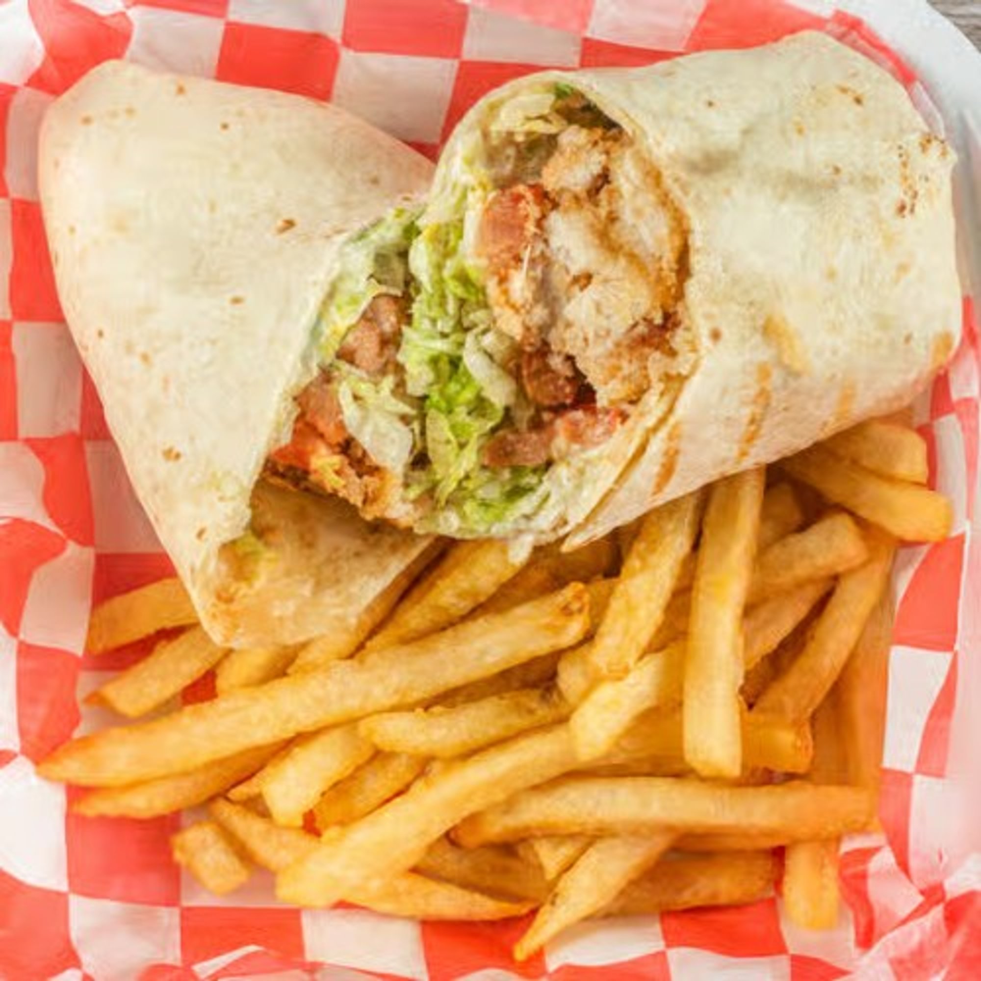 Honey Mustard Chicken Wrap