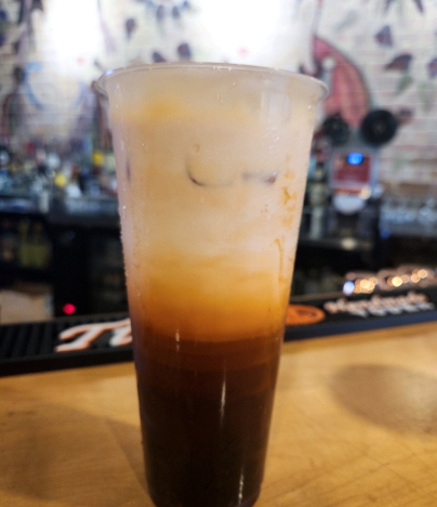 "Dirty" Thai Tea Milk Tea (with Vietnamese Ice Coffee)
