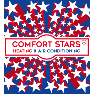 Comfort Stars Heating &amp; Air Conditioning Logo