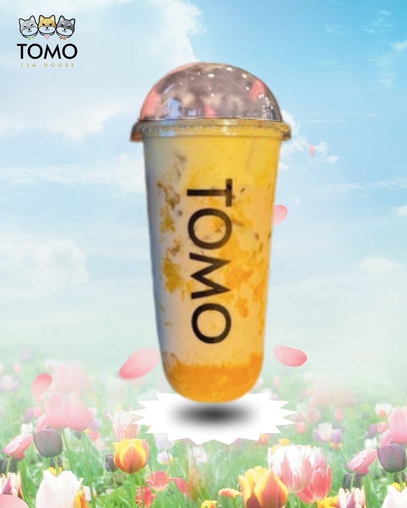 Mango Lychee Milk Tea