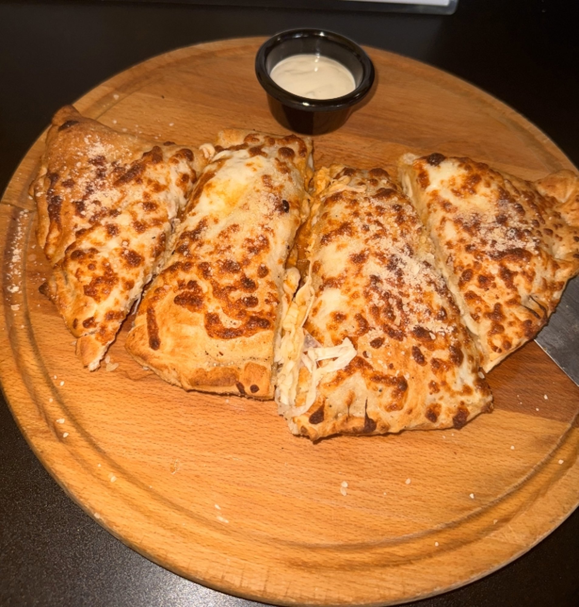 Chicken Parmesan Calzone
