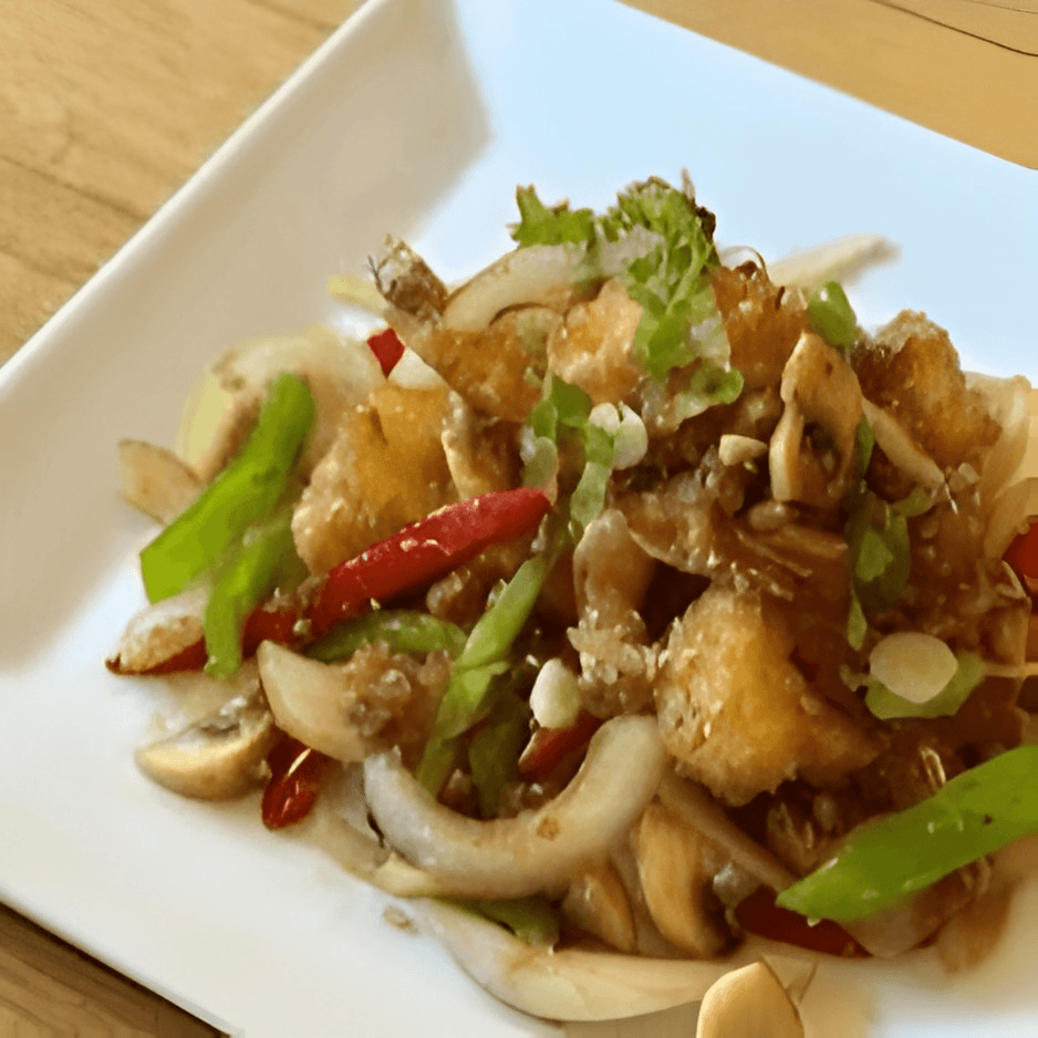 Stir-Fry Prawns