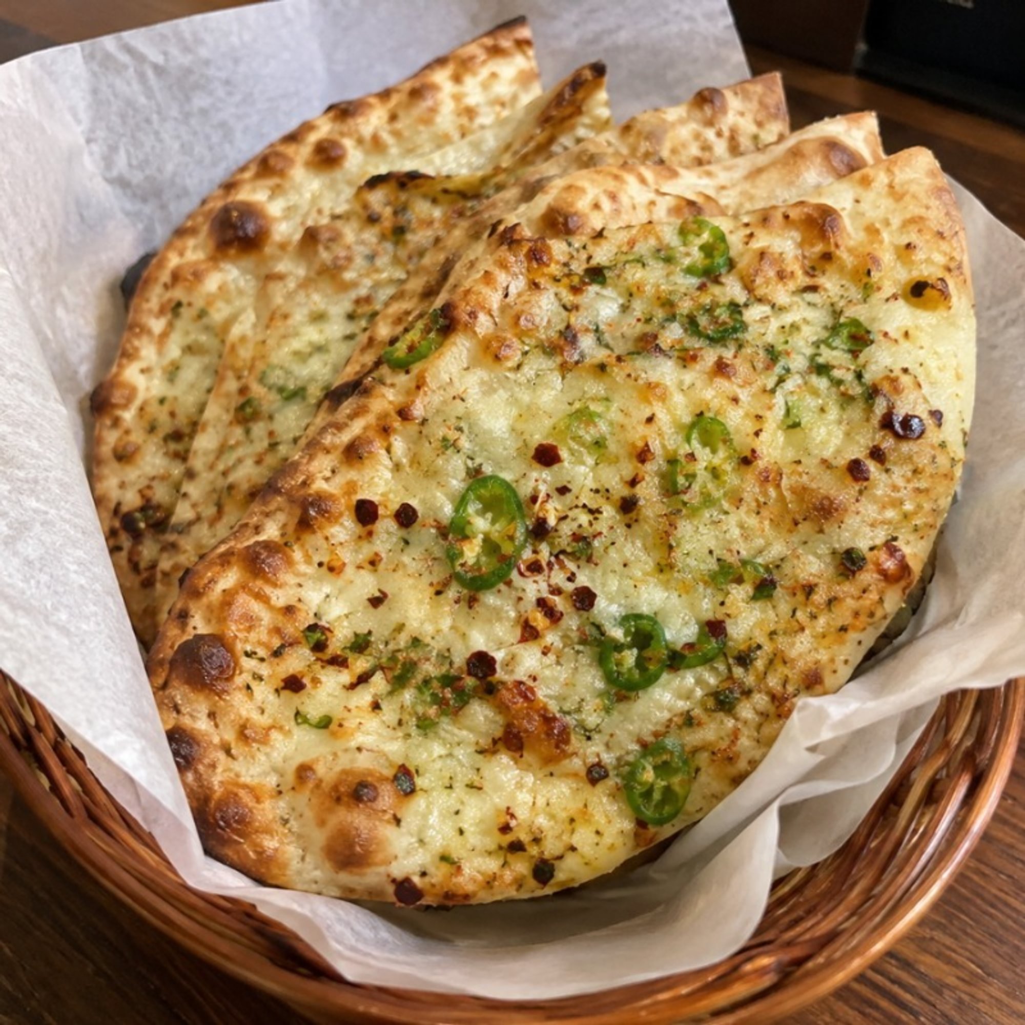 Chili Cheese Naan
