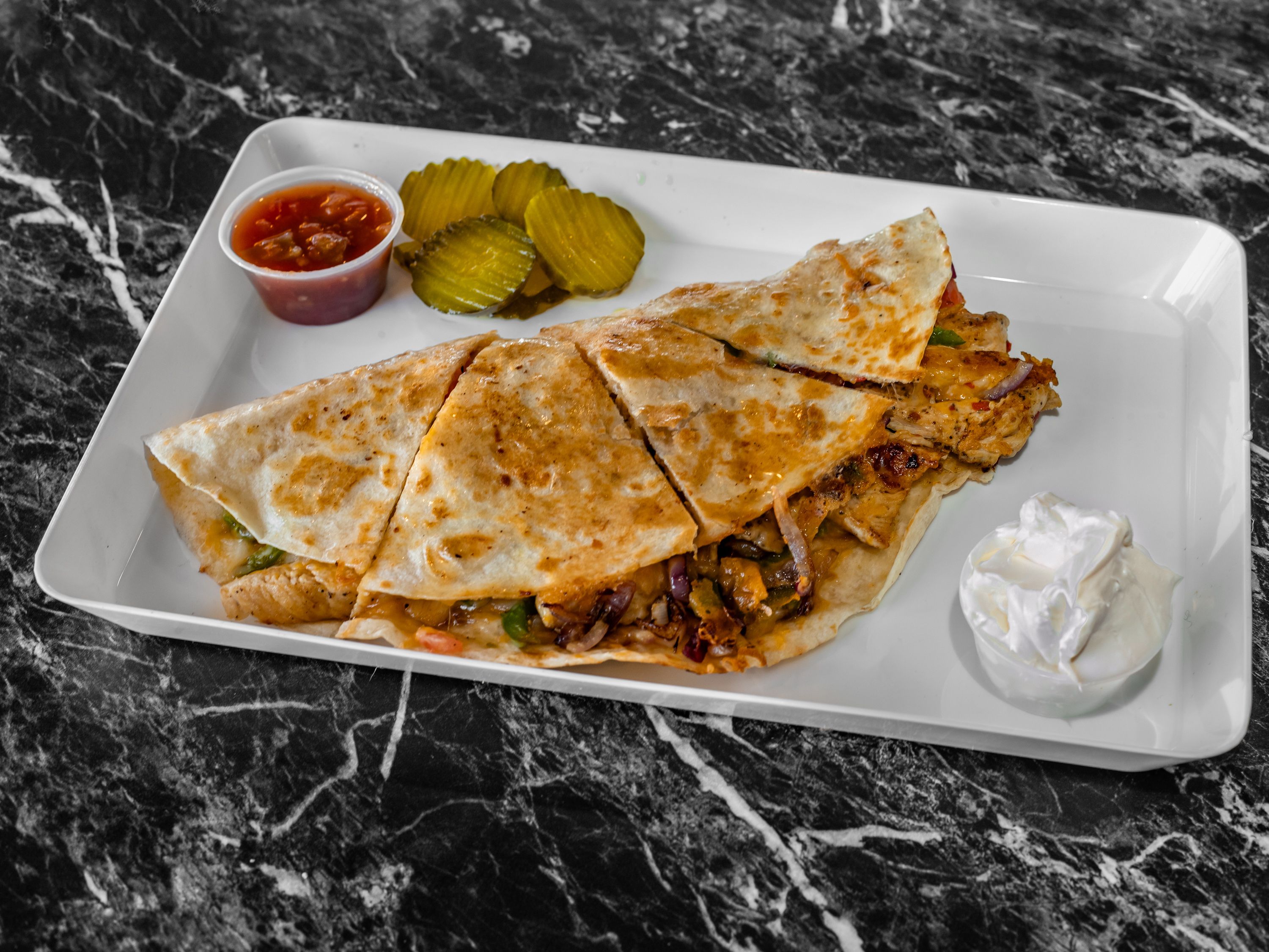 Grilled Chicken Quesadilla