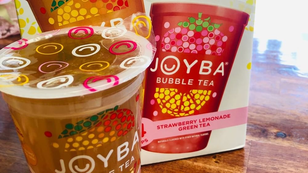 Strawberry Lemonade Green Bubble Tea